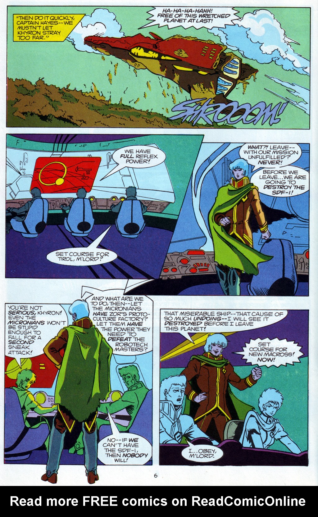 Read online Robotech The Macross Saga comic -  Issue #36 - 7