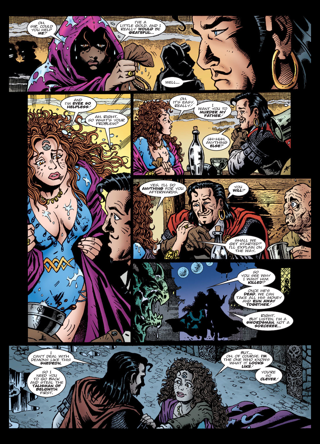 Read online Tales of Telguuth comic -  Issue # TPB - 176