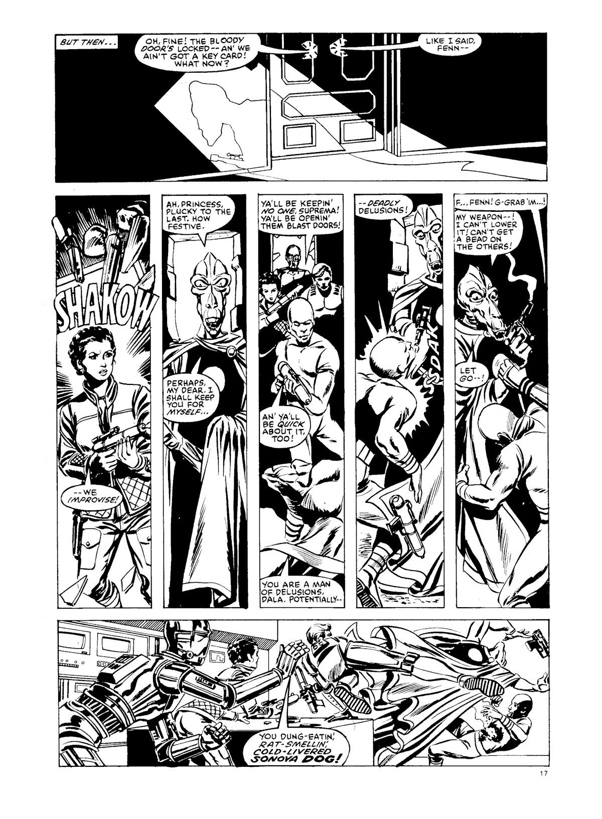 Read online Star Wars Weekly comic -  Issue #169 - 17
