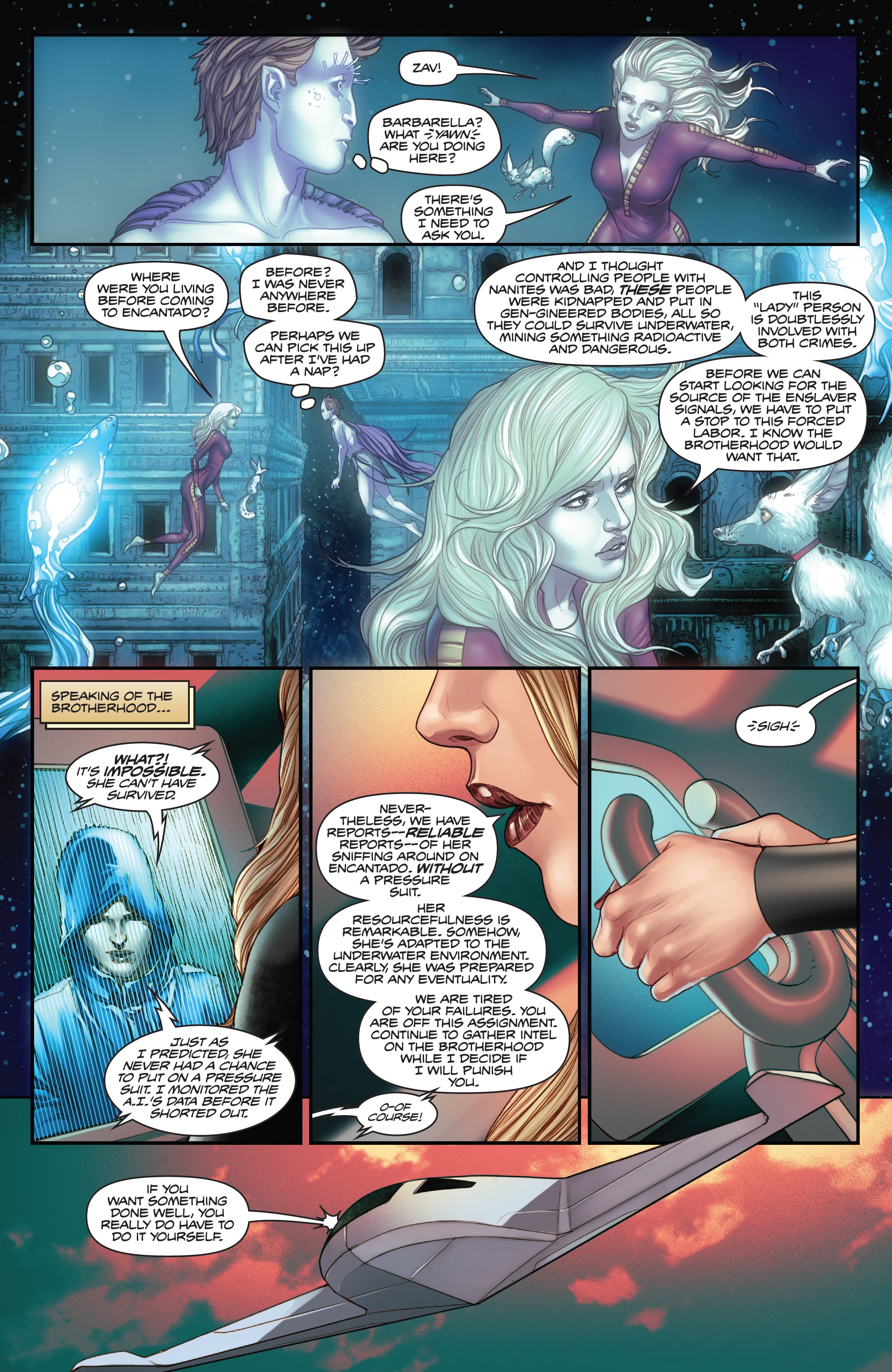Read online Barbarella (2021) comic -  Issue #3 - 14