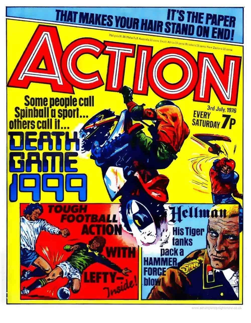 Read online Action (1976) comic -  Issue #21 - 1