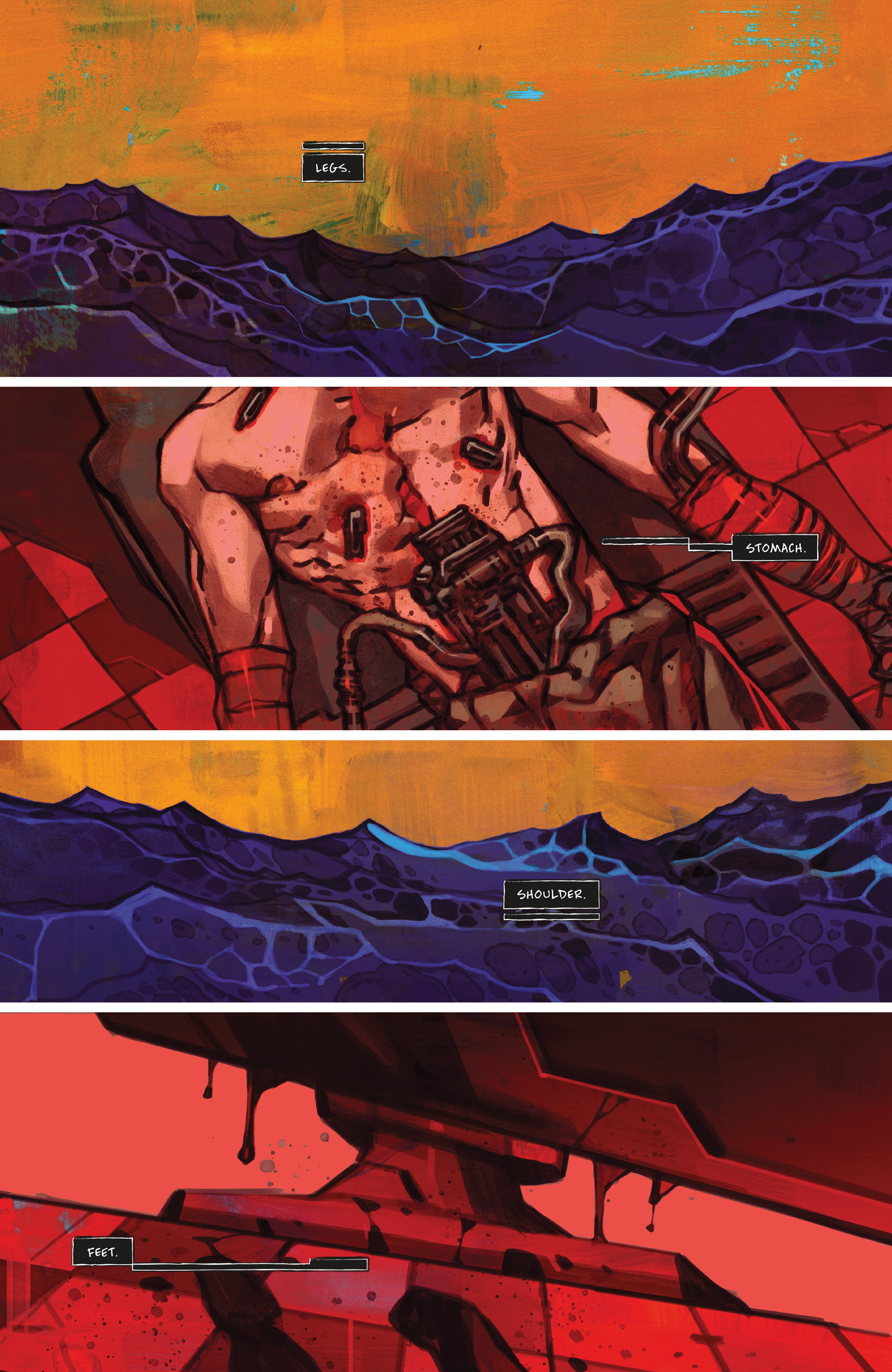 Read online Cyberpunk 2077: XOXO comic -  Issue #1 - 16