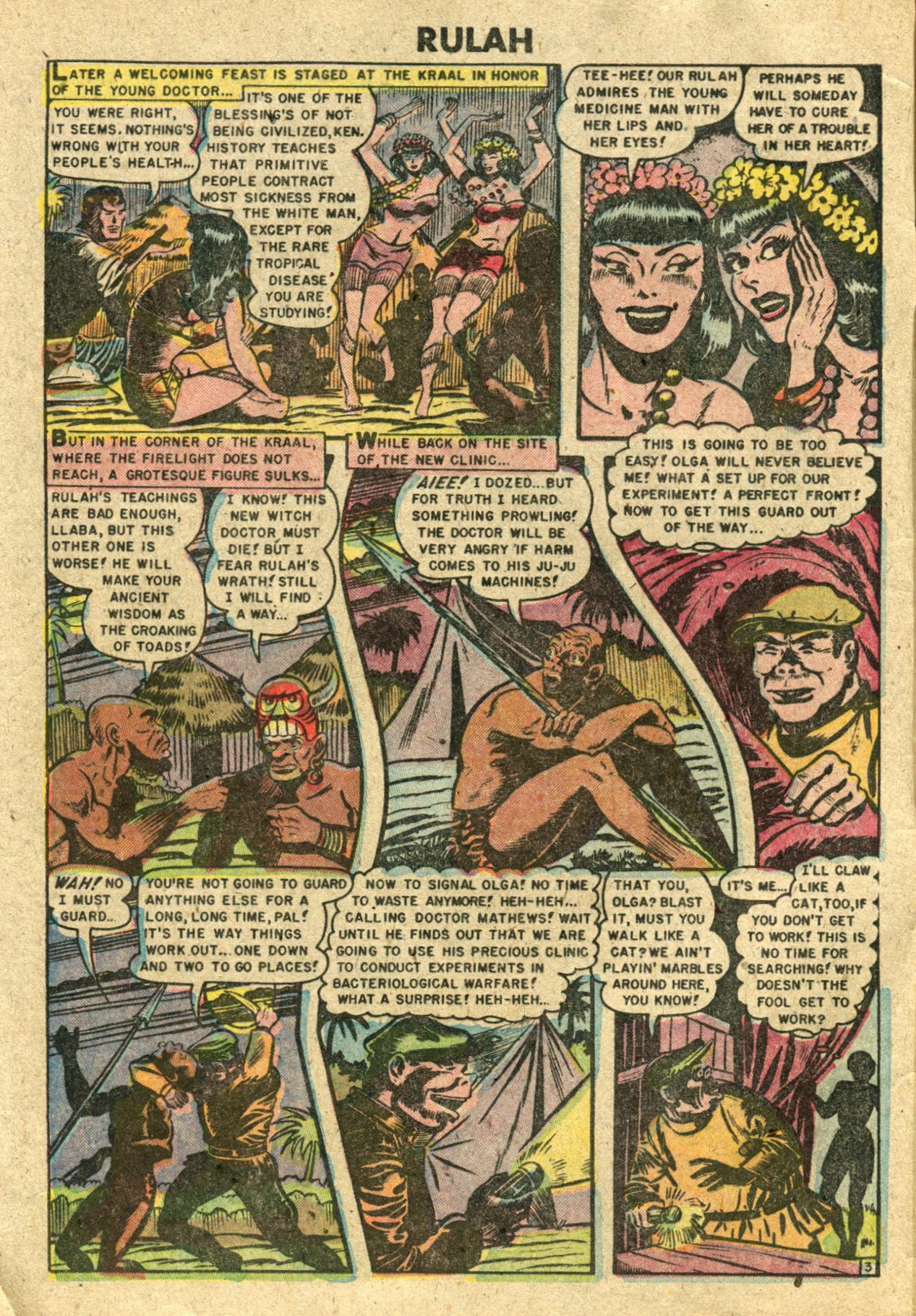 Read online Rulah - Jungle Goddess comic -  Issue #25 - 4