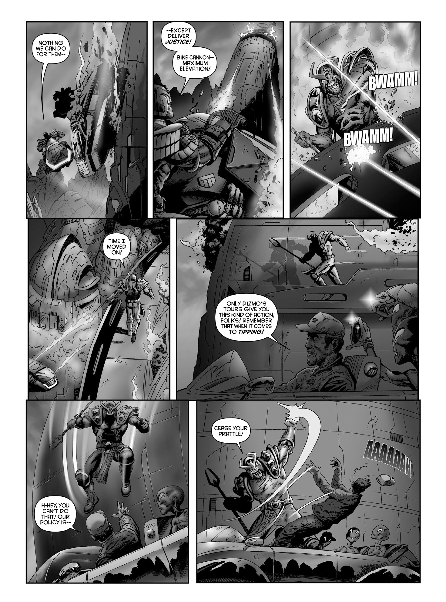 Read online Judge Dredd Megazine (Vol. 5) comic -  Issue #399 - 126