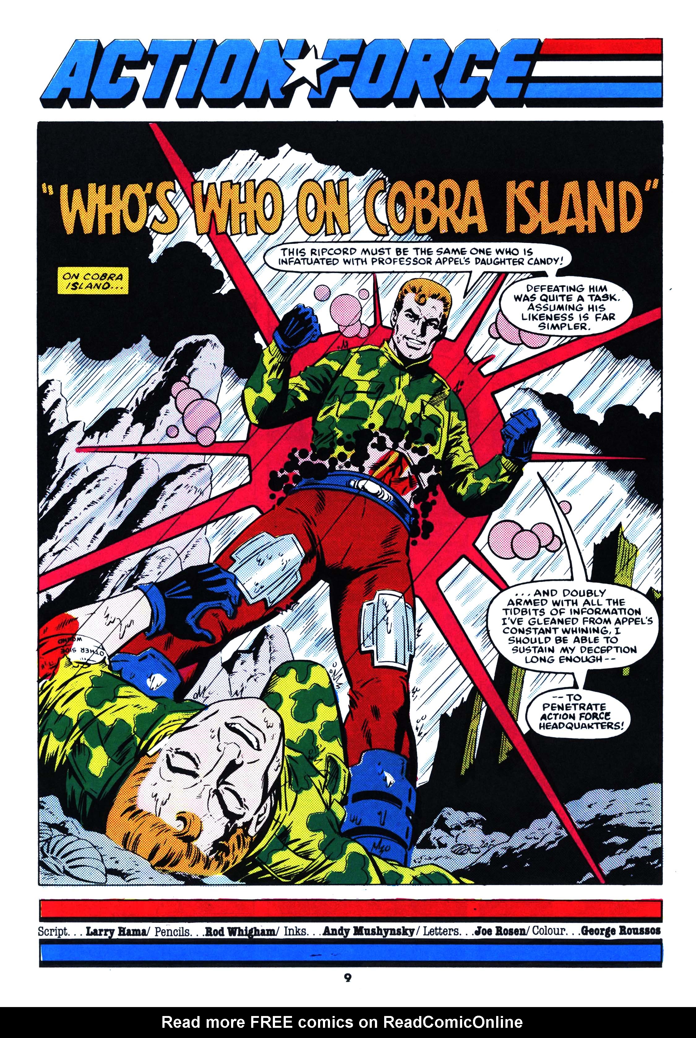 Read online Action Force comic -  Issue #46 - 9