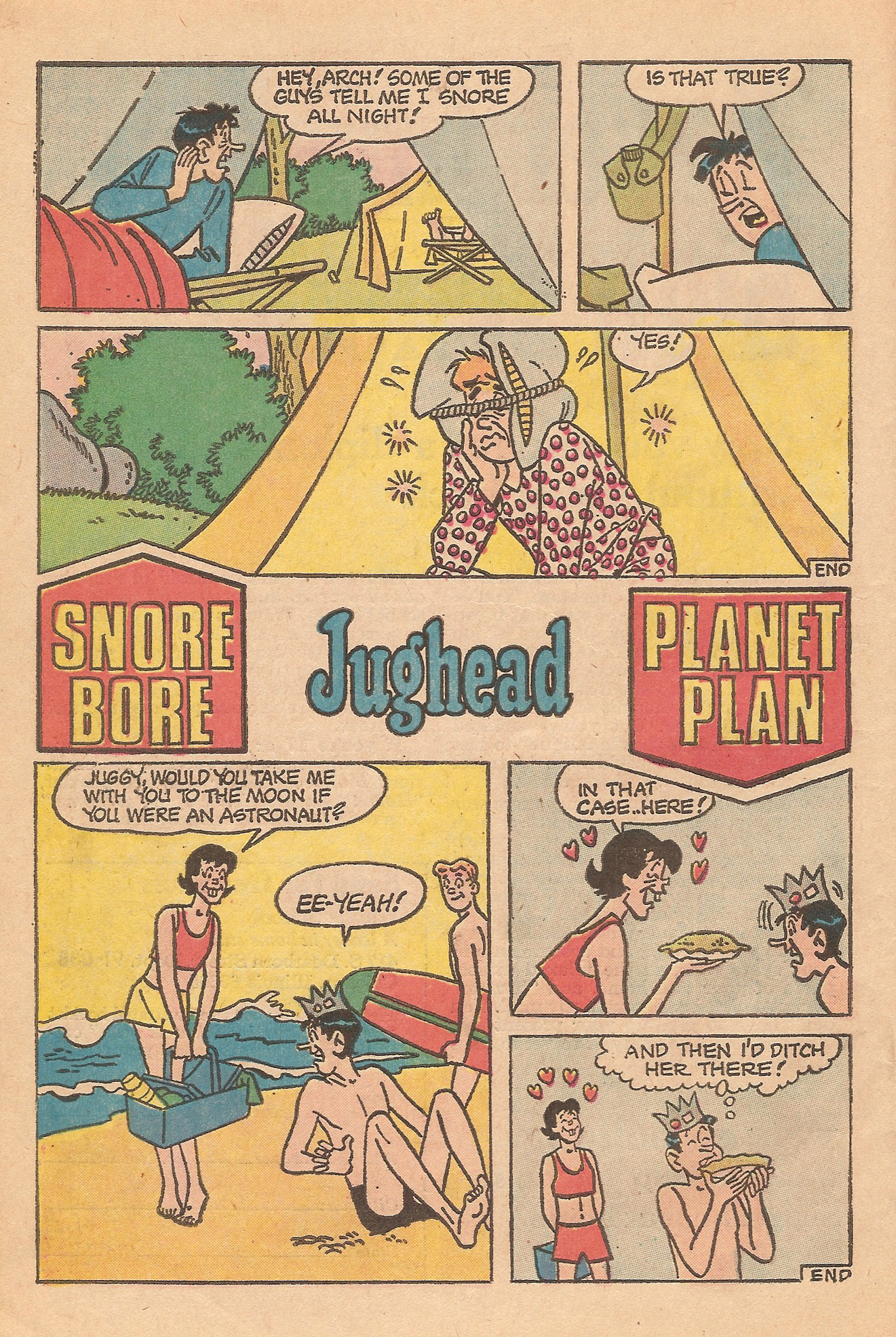 Read online Jughead's Jokes comic -  Issue #35 - 10