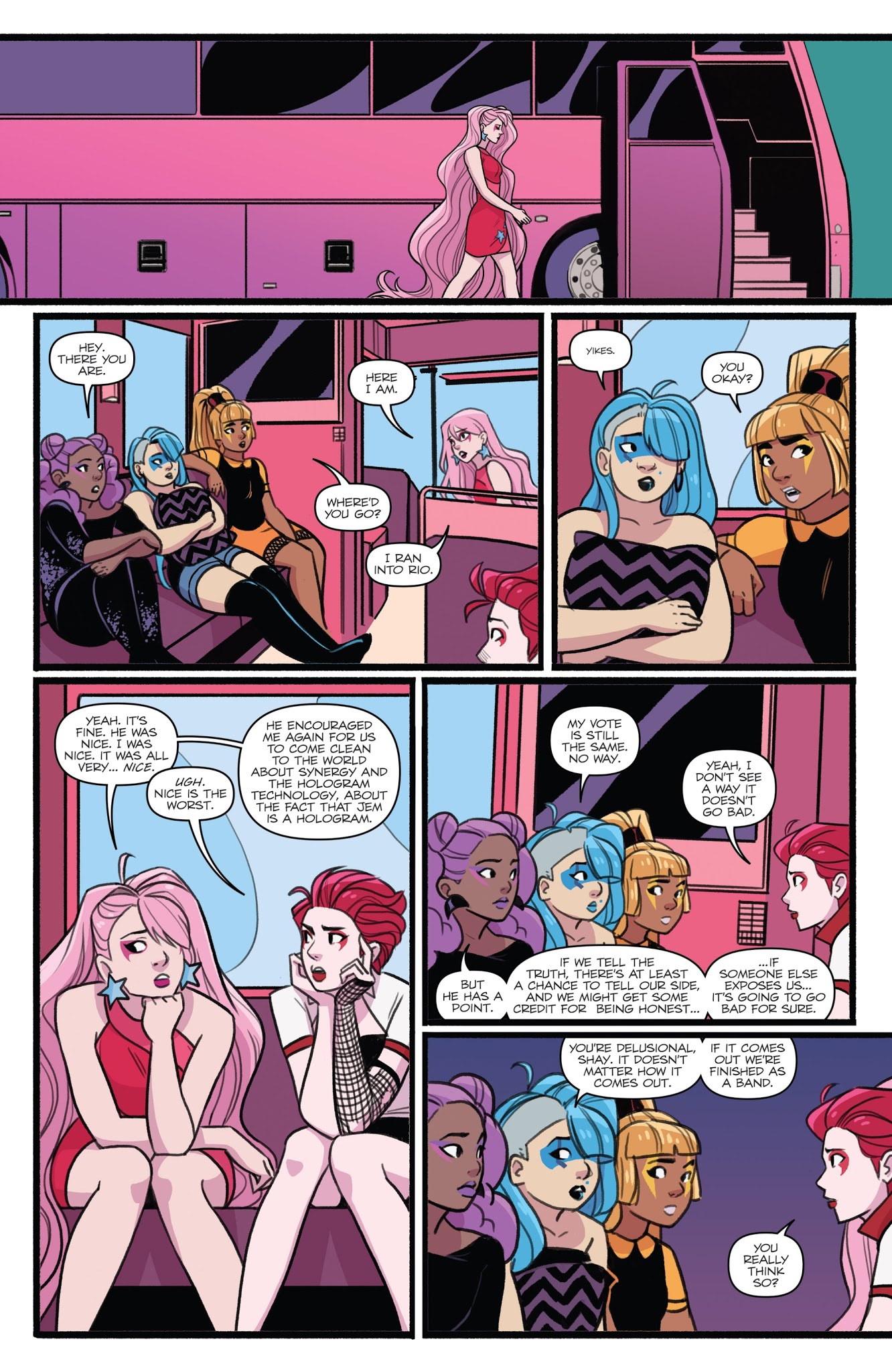 Read online Jem and the Holograms: Infinite comic -  Issue #1 - 11