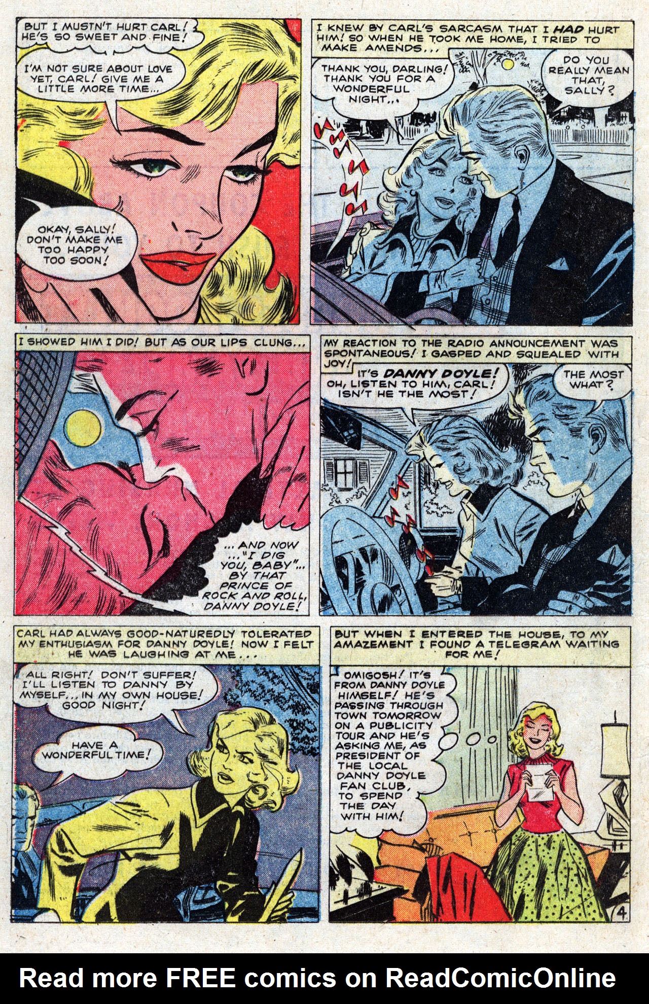 Read online Teen-Age Romance comic -  Issue #82 - 16