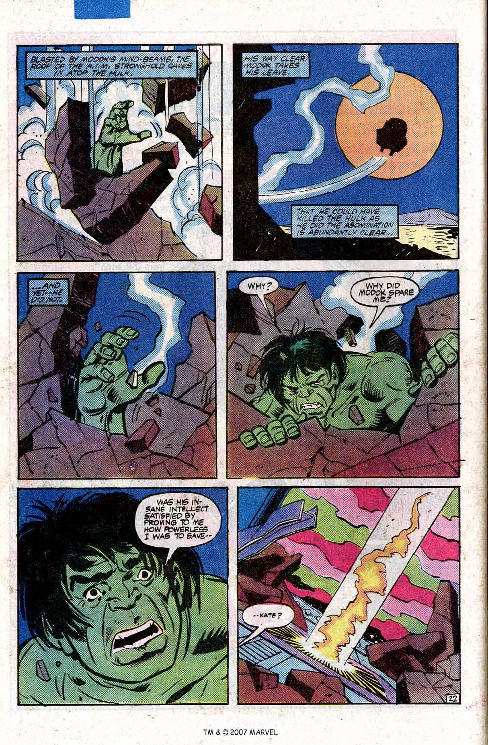 Read online The Incredible Hulk (1968) comic -  Issue #290 - 32