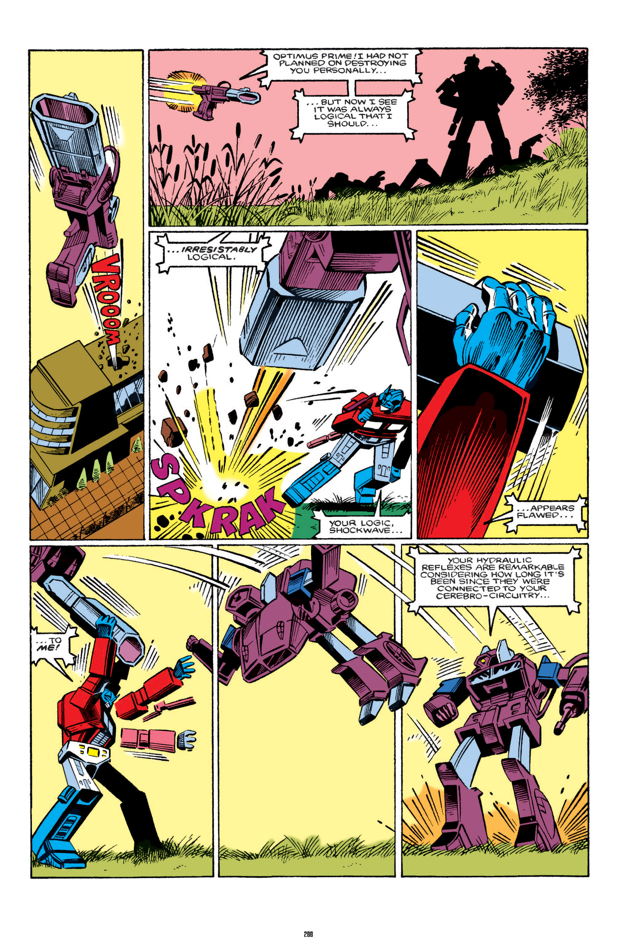 Read online The Transformers Classics comic -  Issue # TPB 1 - 289