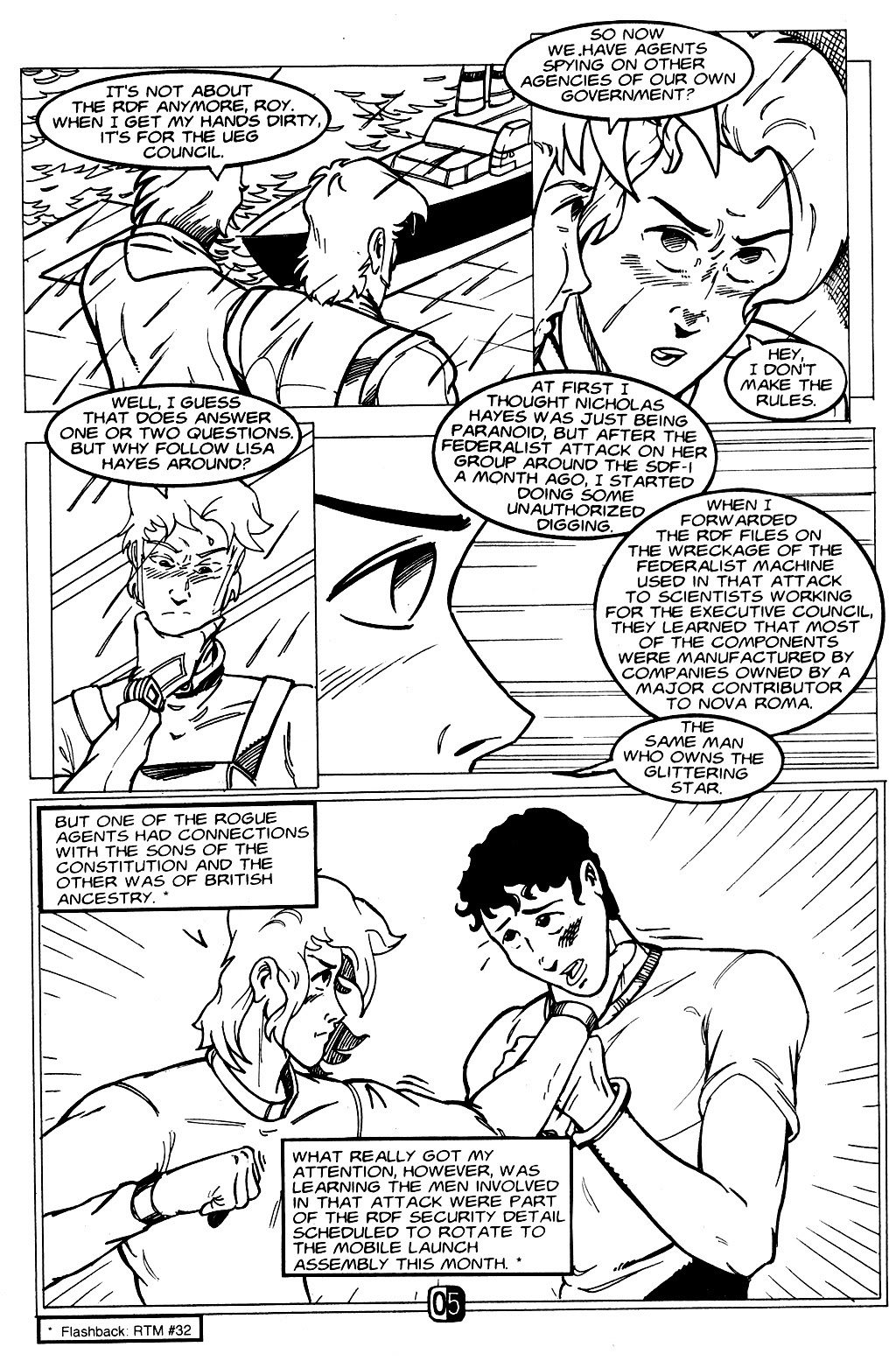 Read online Robotech: Return to Macross comic -  Issue #34 - 7