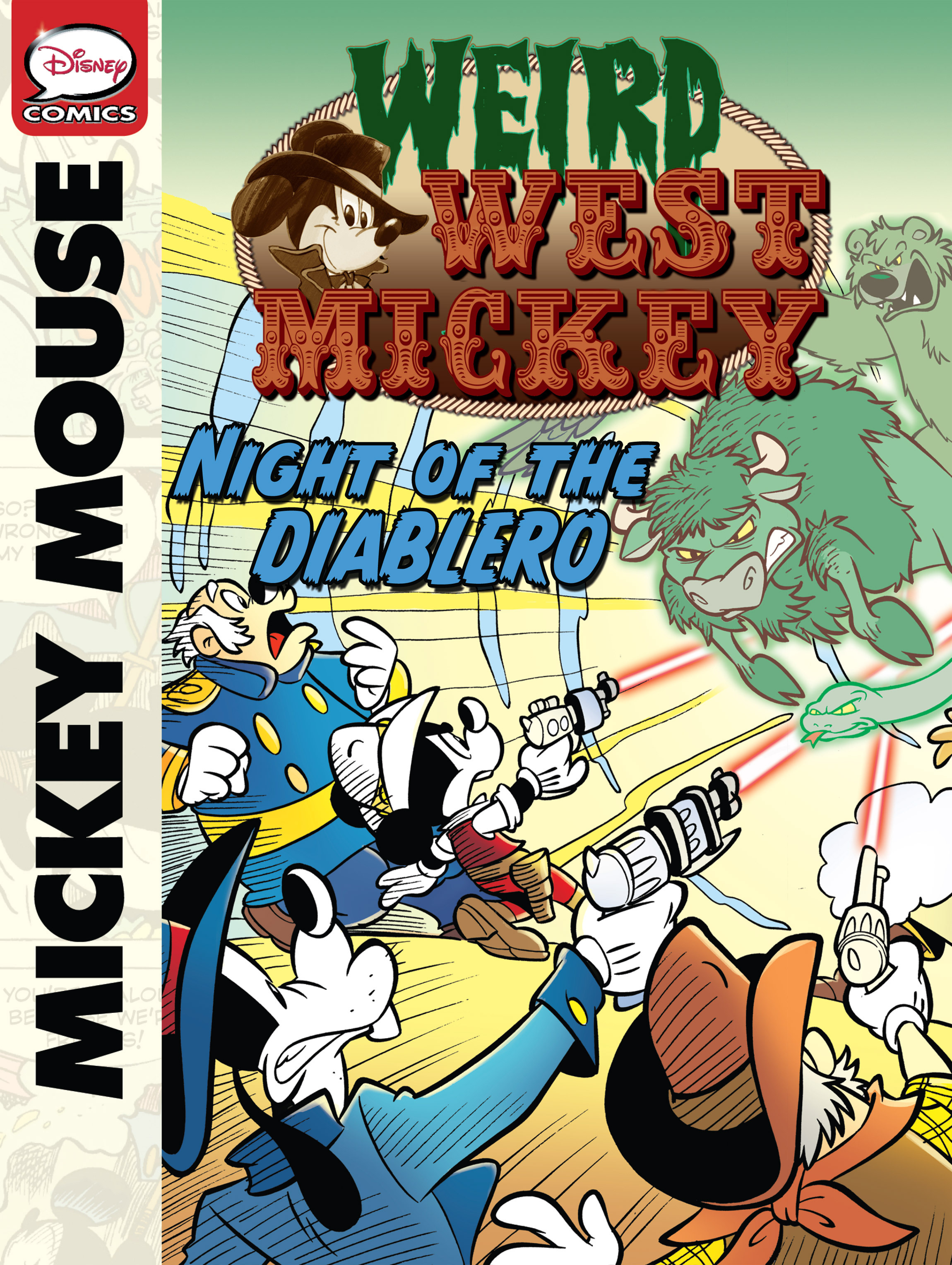 Read online Weird West Mickey: Night of the Diablero comic -  Issue # Full - 1