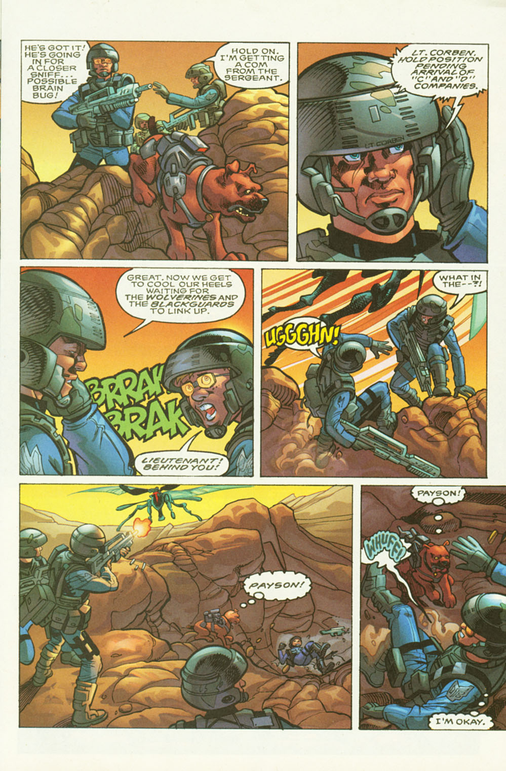 Read online Starship Troopers: Dominant Species comic -  Issue #3 - 5