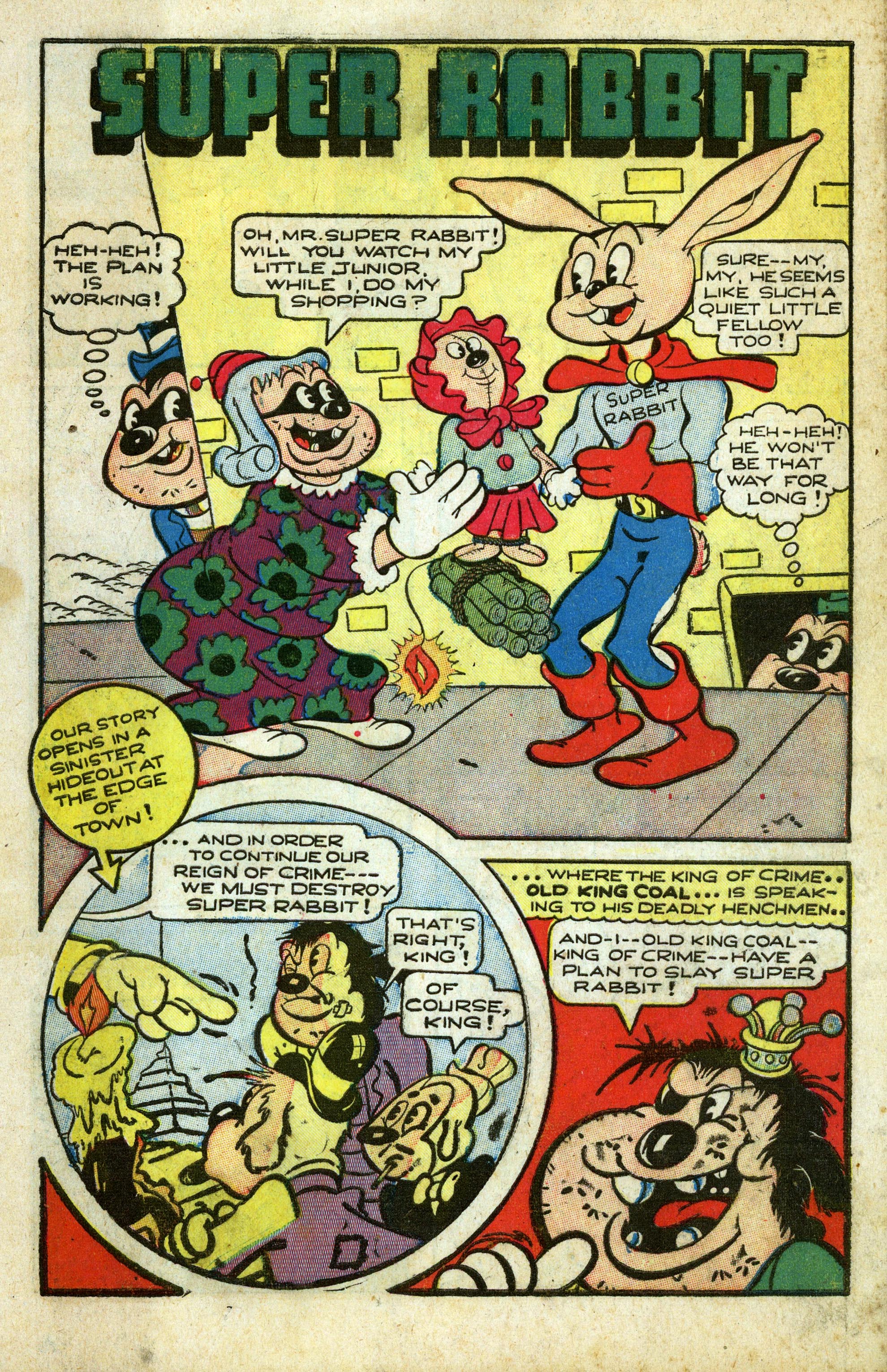 Read online Super Rabbit comic -  Issue #3 - 3