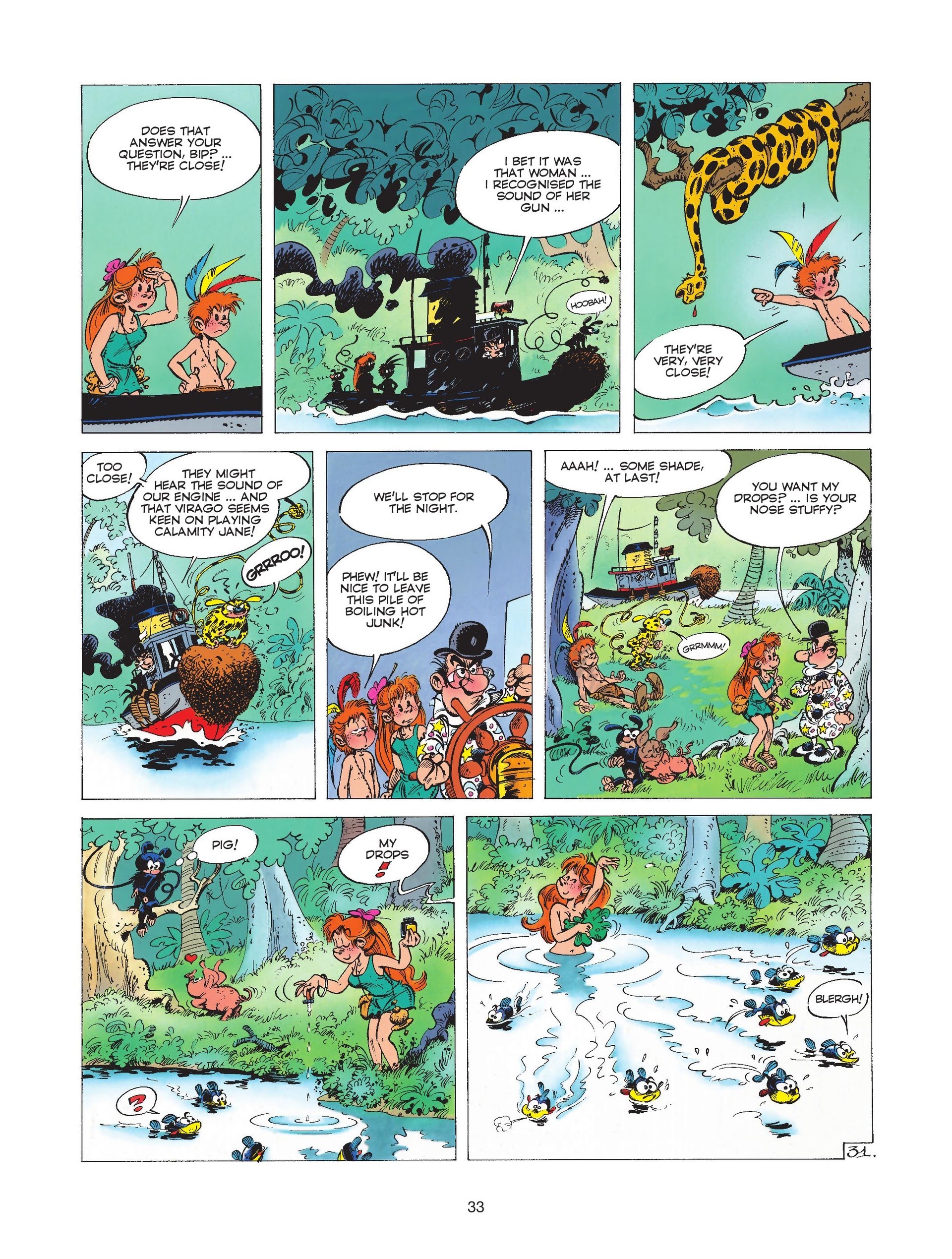 Read online Marsupilami comic -  Issue #6 - 35