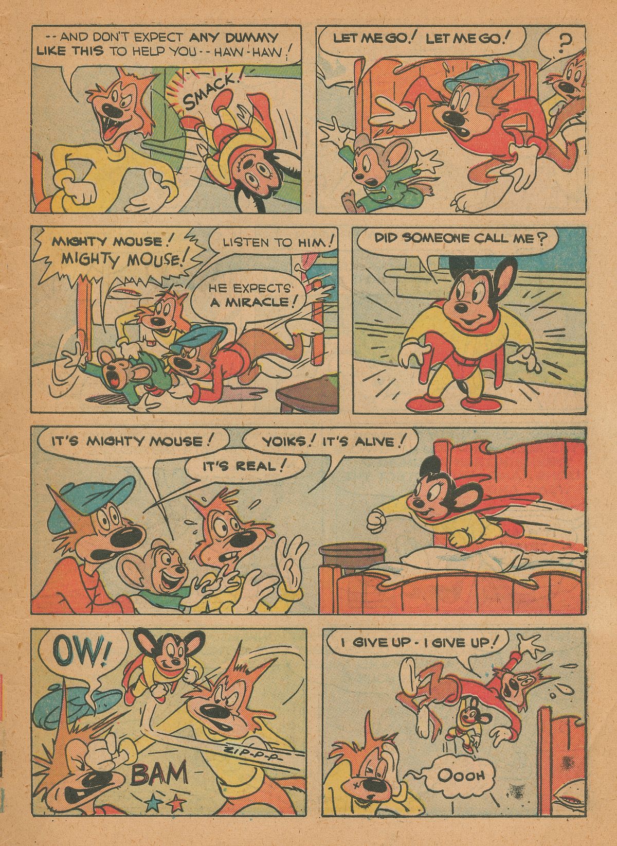 Read online Paul Terry's Mighty Mouse Comics comic -  Issue #24 - 5