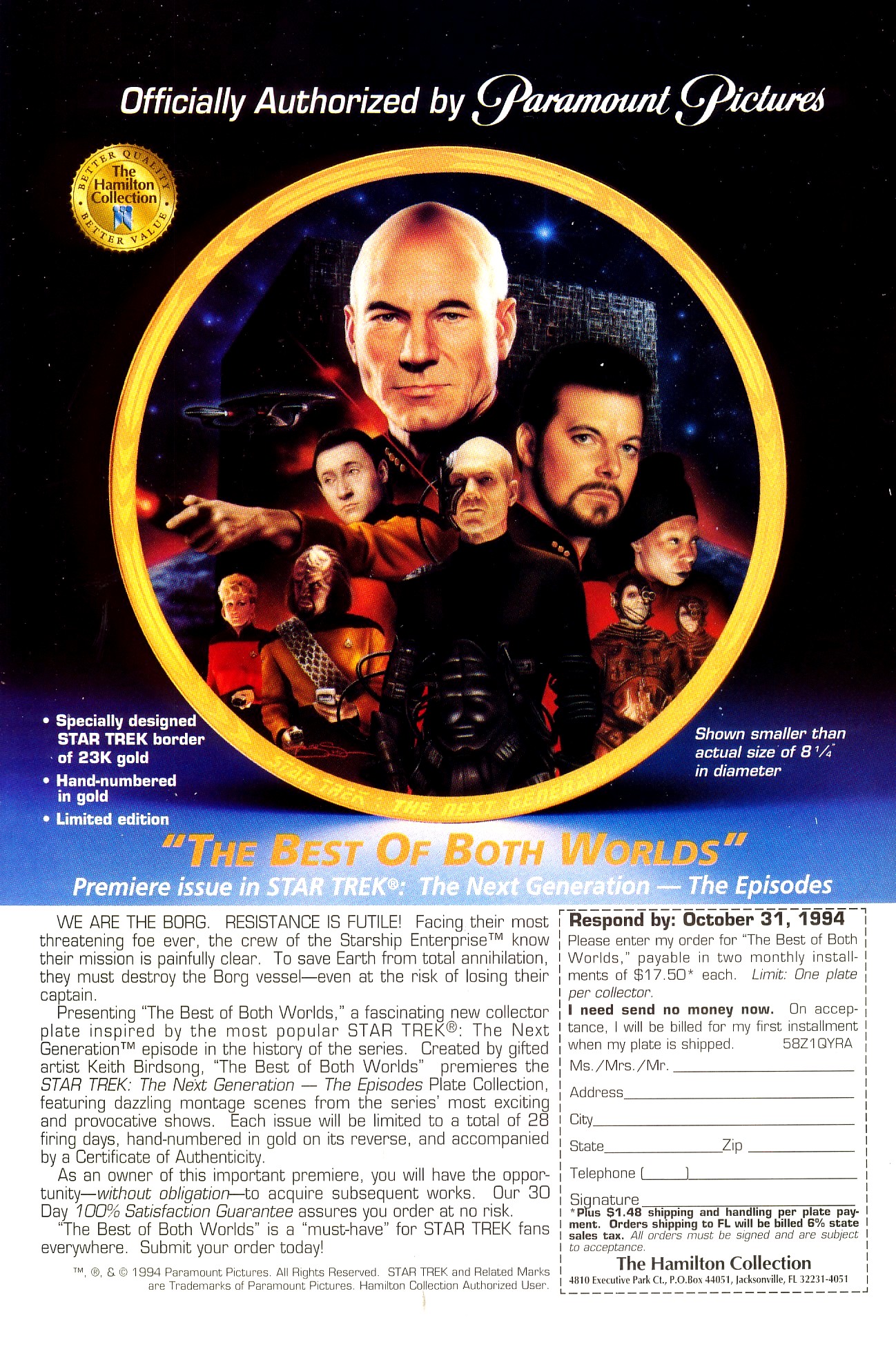 Read online Star Trek: Deep Space Nine/The Next Generation comic -  Issue #1 - 2