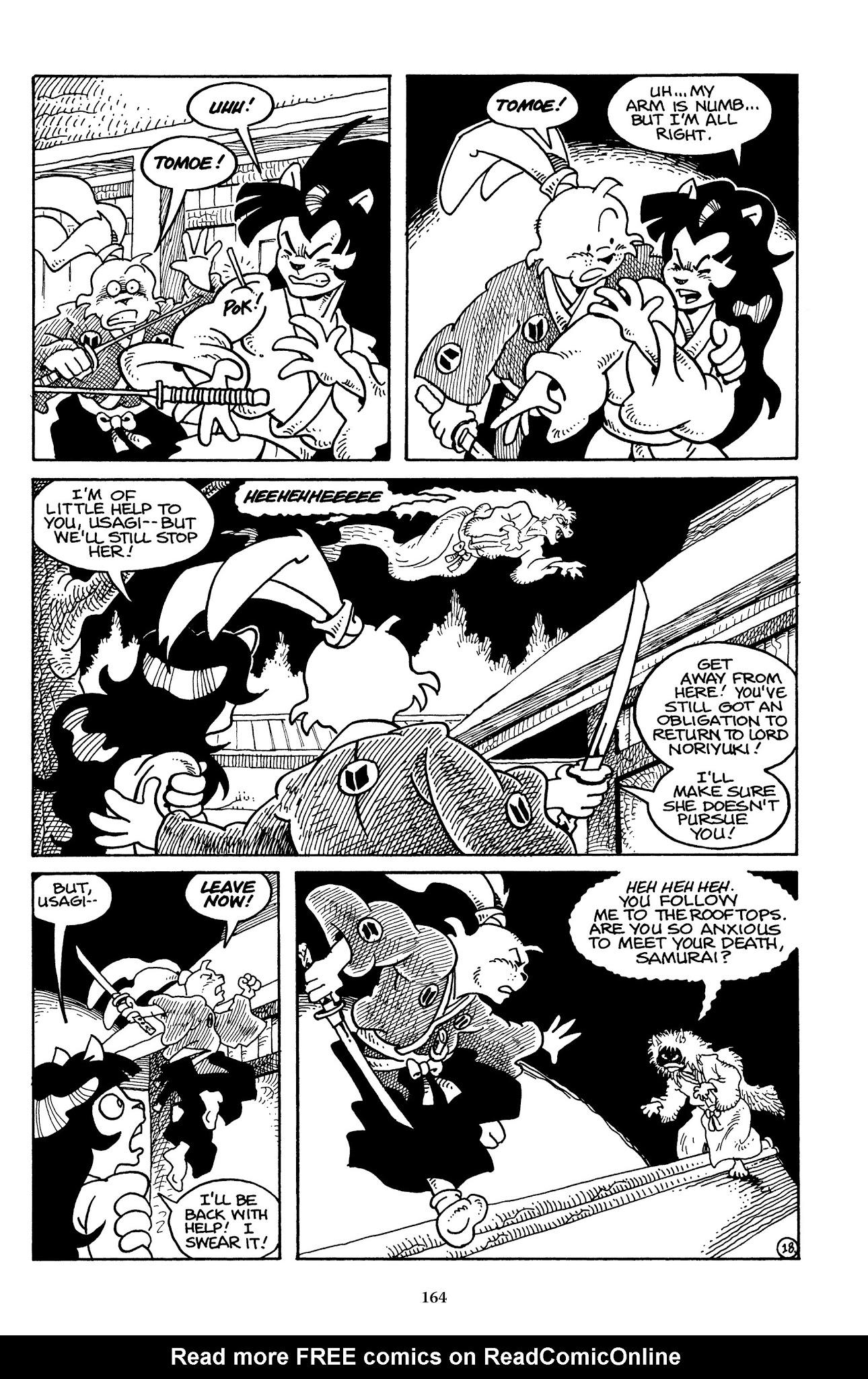 Read online The Usagi Yojimbo Saga comic -  Issue # TPB 2 - 164