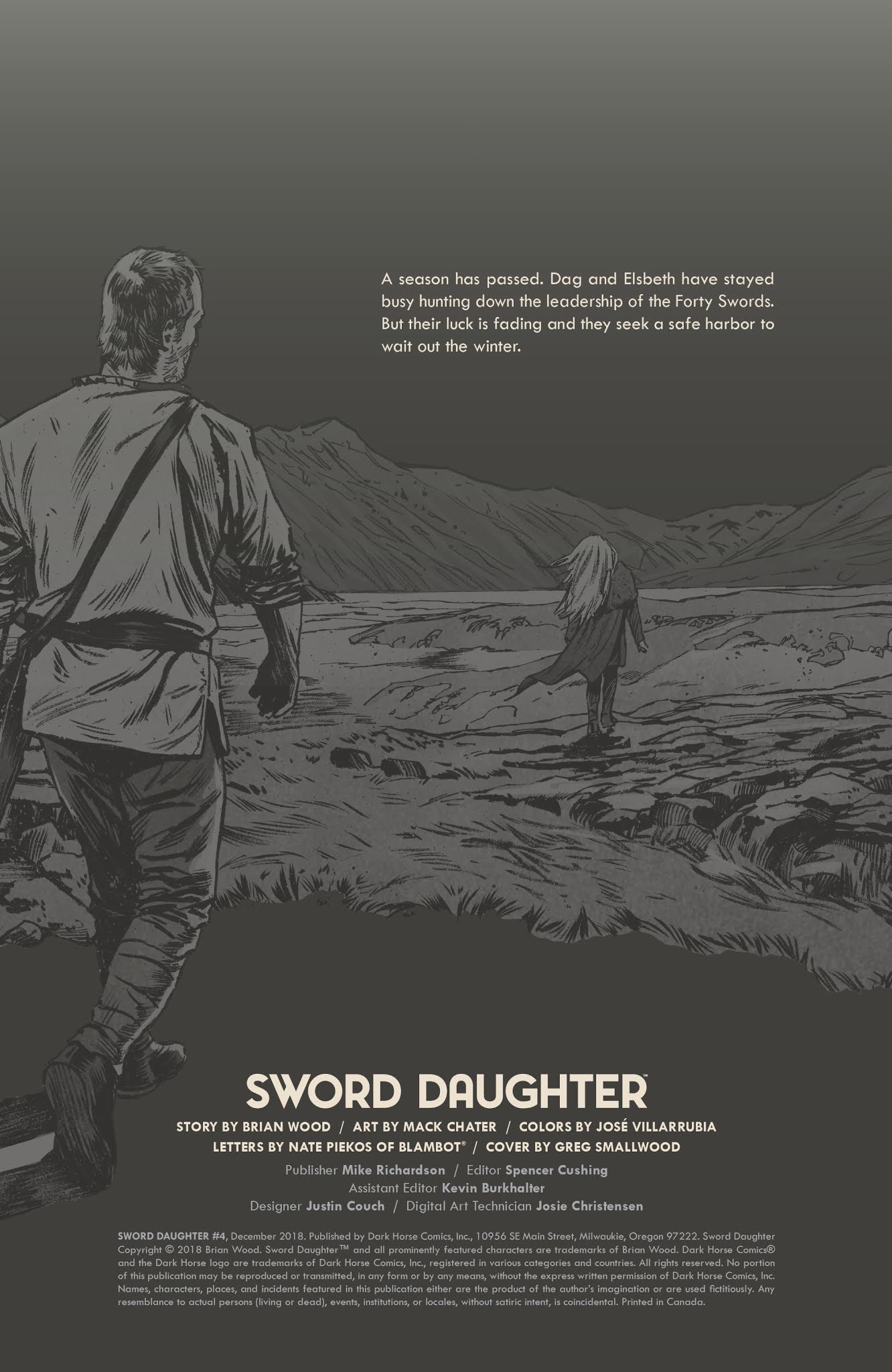 Read online Sword Daughter comic -  Issue #4 - 2