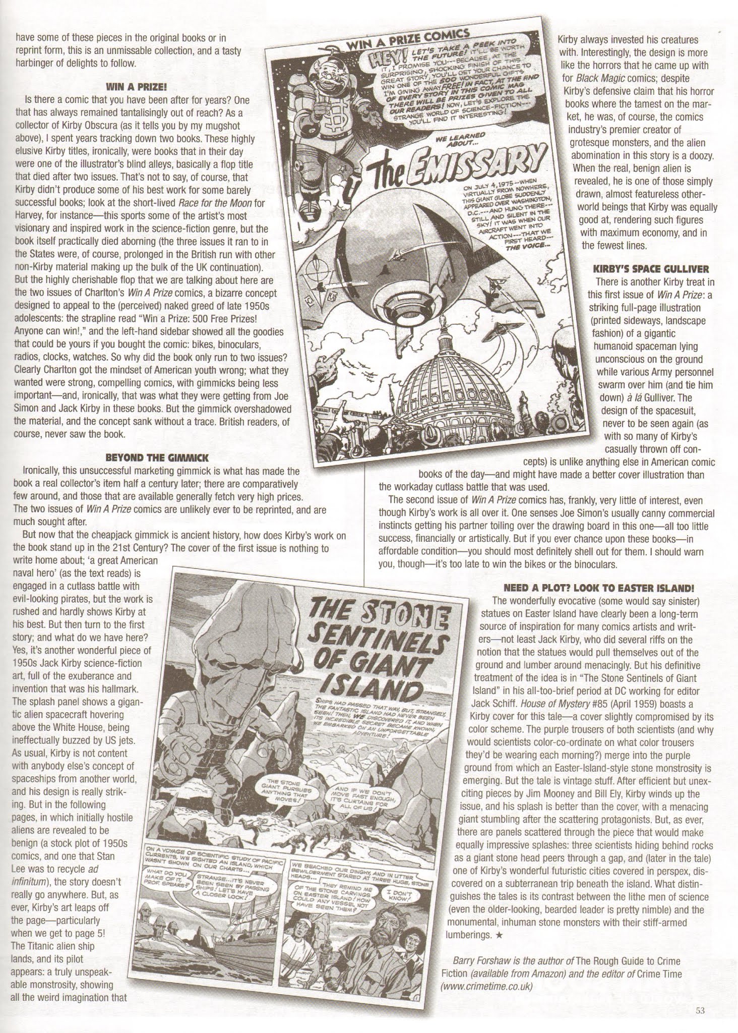 Read online The Jack Kirby Collector comic -  Issue #53 - 53