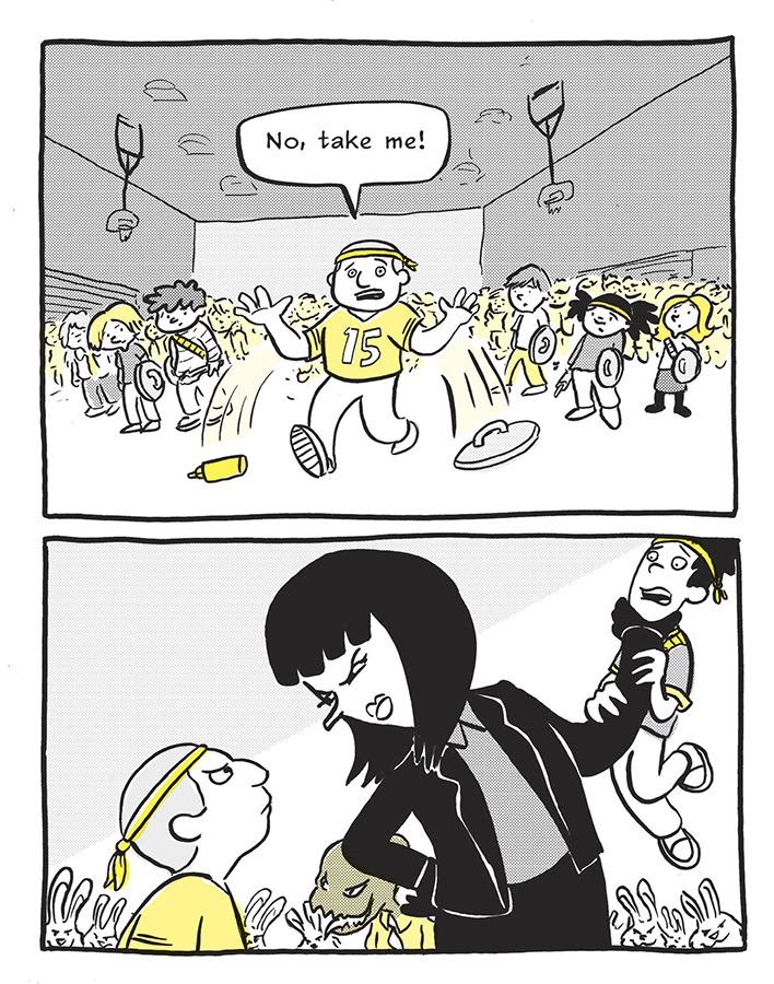 Read online Lunch Lady and the Schoolwide Scuffle comic -  Issue # TPB - 62