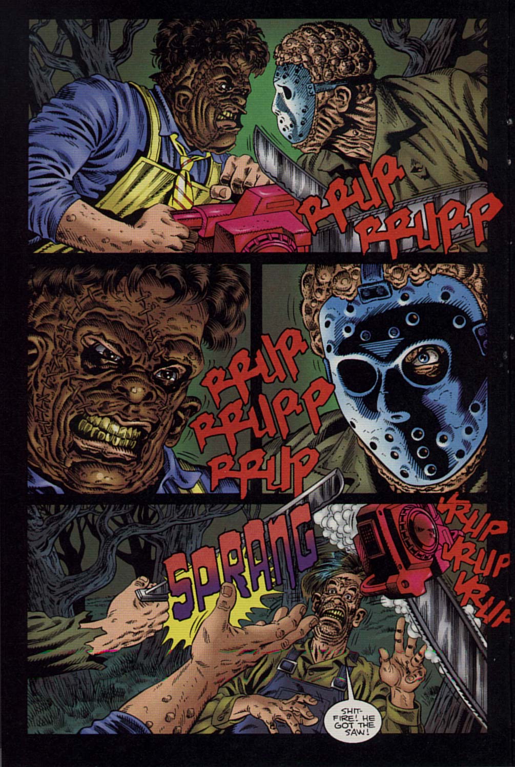 Read online Jason vs Leatherface comic -  Issue #1 - 22