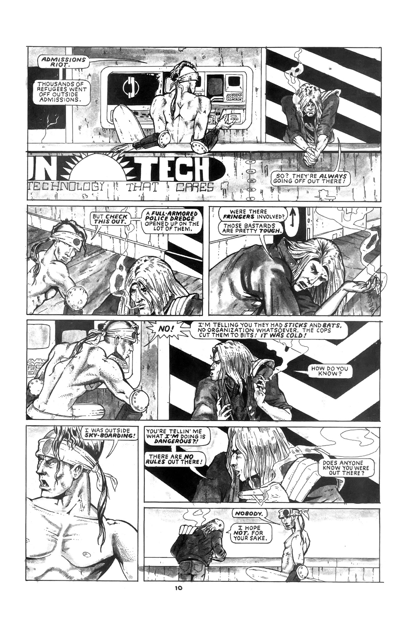 Read online Intrazone comic -  Issue #2 - 12