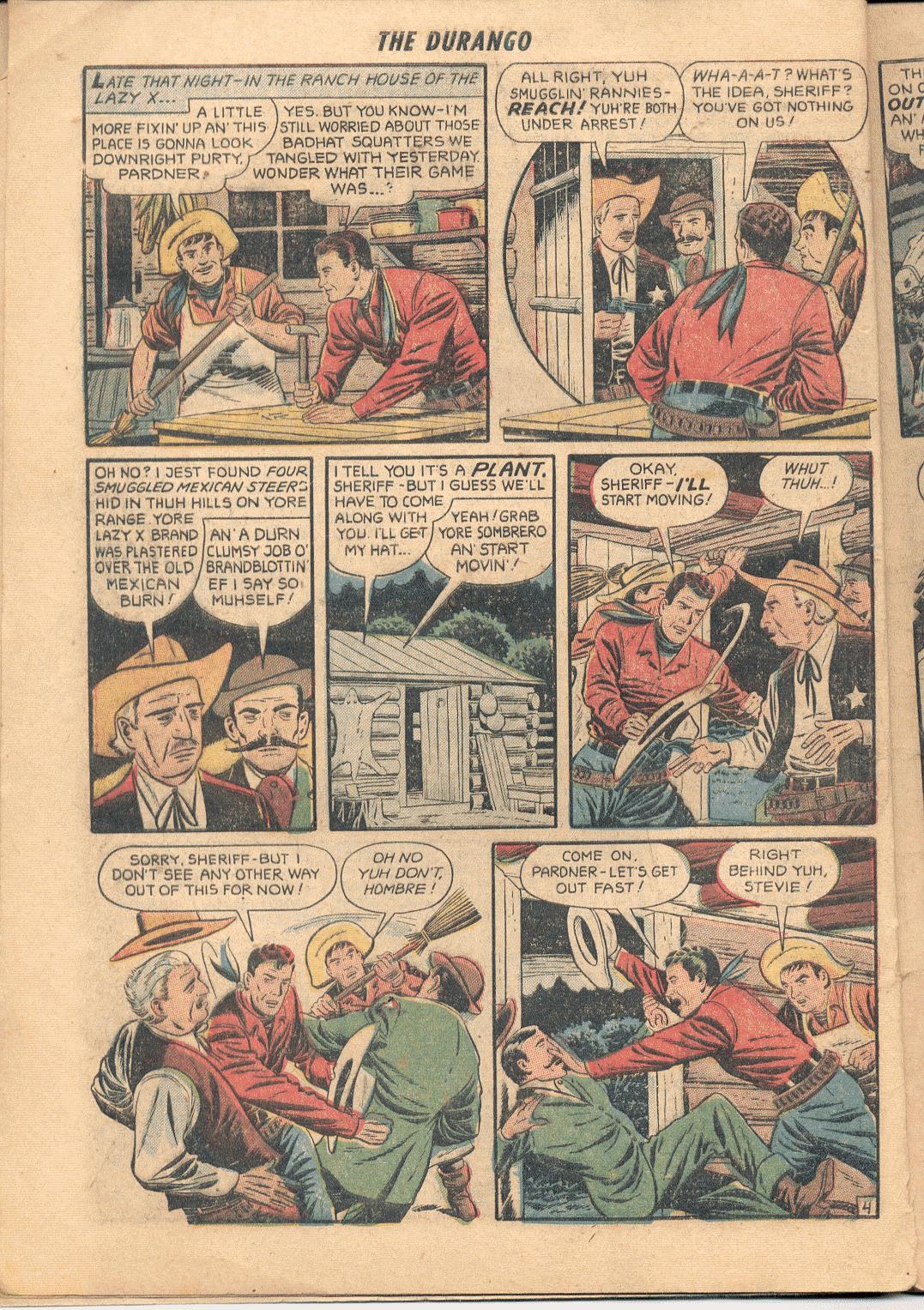 Read online Charles Starrett as The Durango Kid comic -  Issue #20 - 6