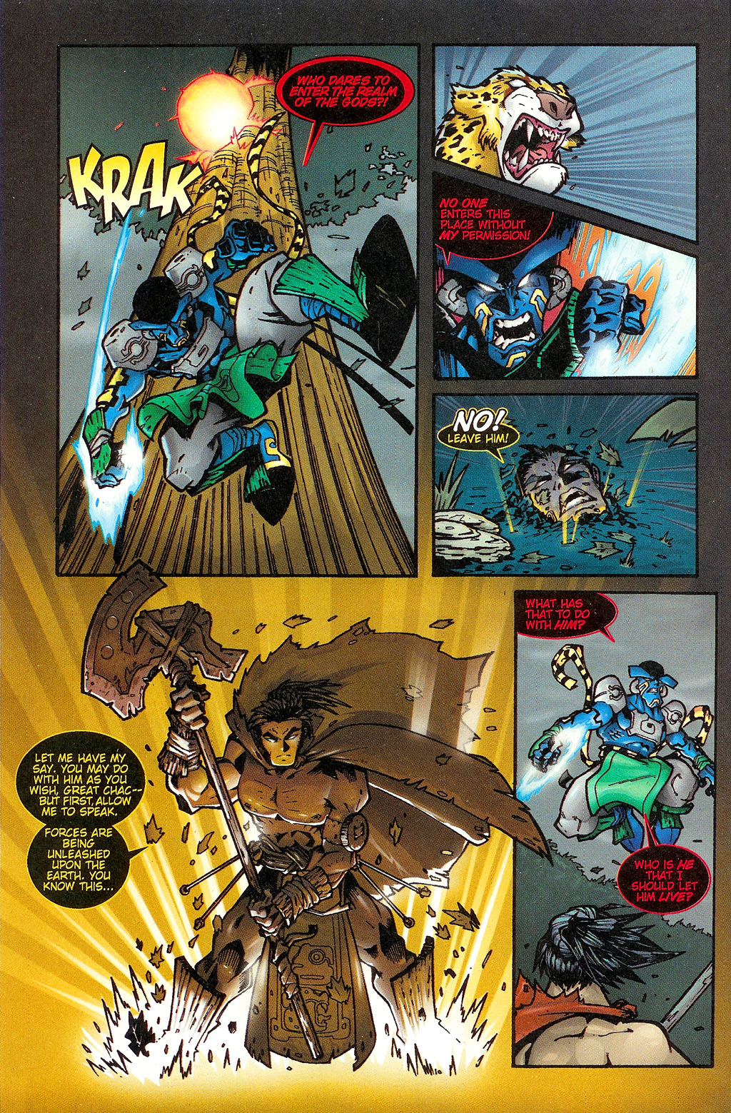 Read online Battle Gods: Warriors of the Chaak comic -  Issue #2 - 19