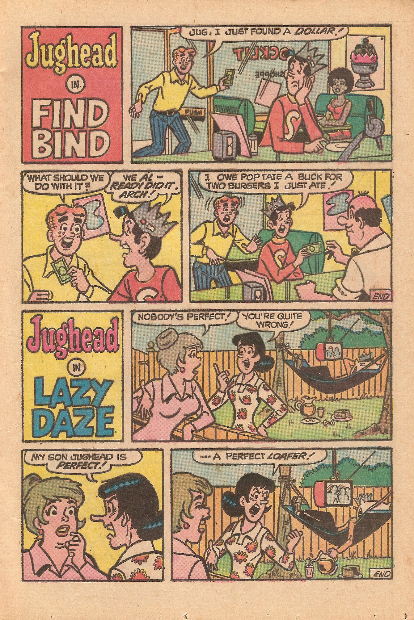 Read online Jughead's Jokes comic -  Issue #35 - 17