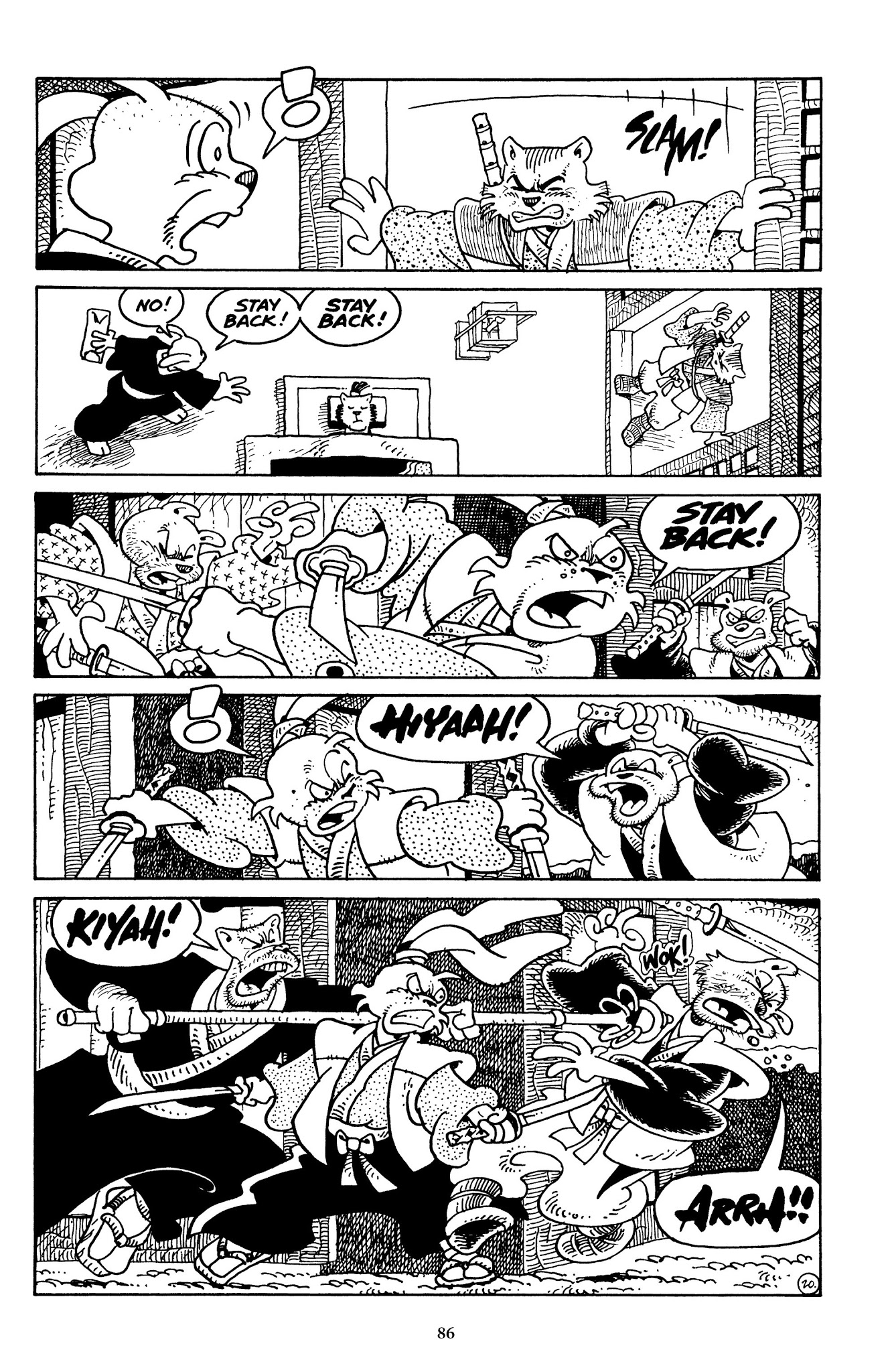 Read online The Usagi Yojimbo Saga comic -  Issue # TPB 2 - 86