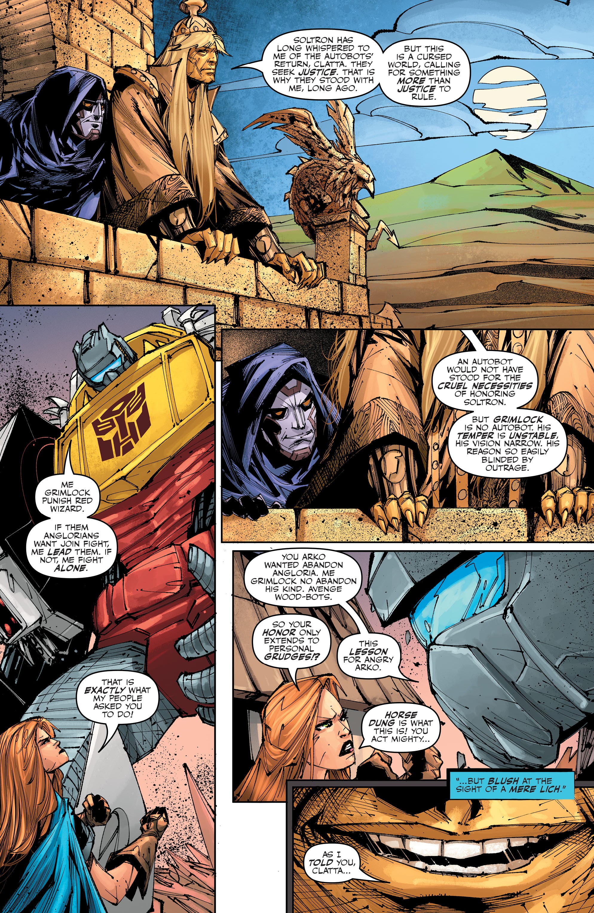 Read online Transformers: King Grimlock comic -  Issue #2 - 25