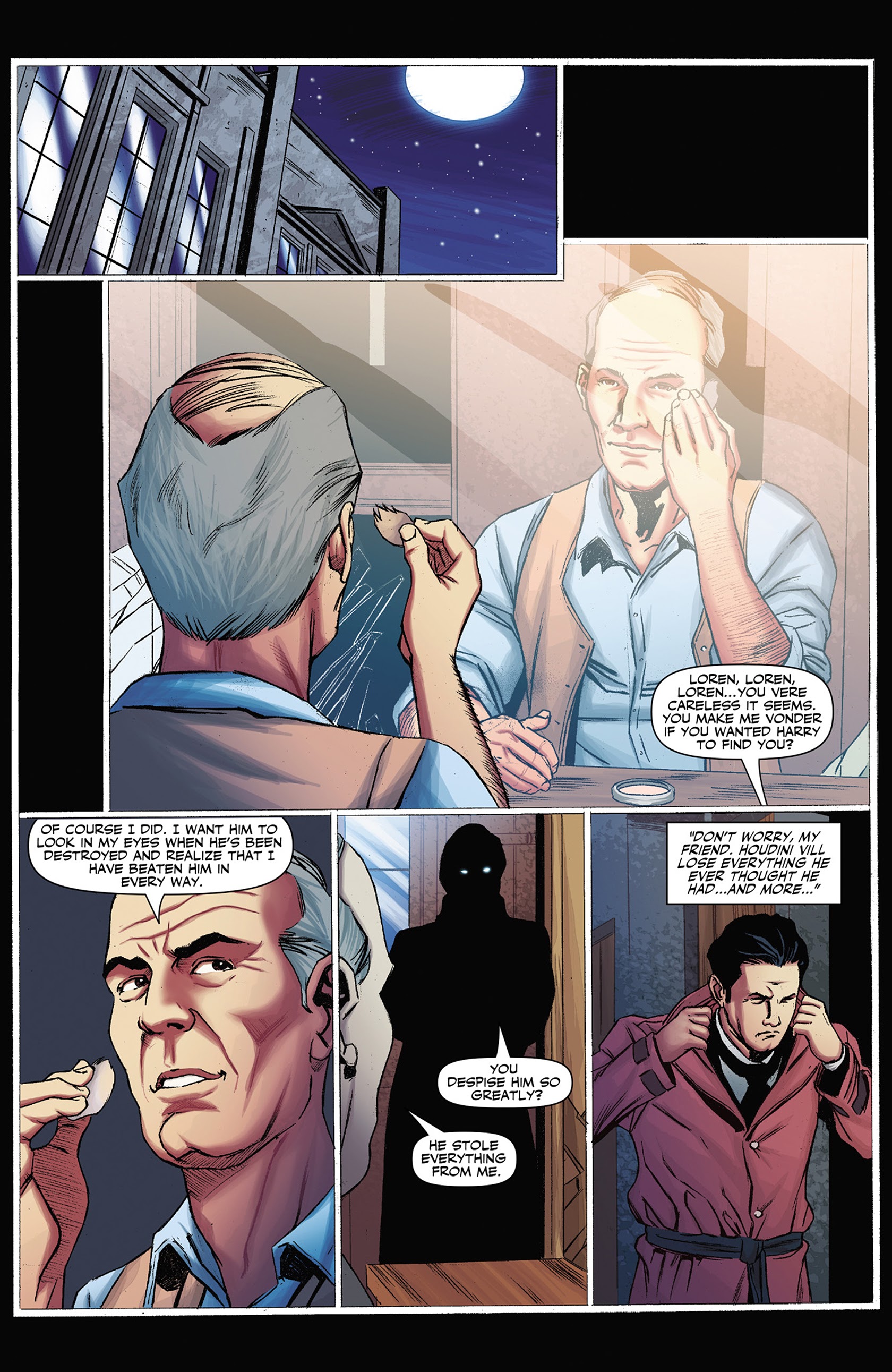 Read online Sherlock Holmes vs. Harry Houdini comic -  Issue #2 - 24
