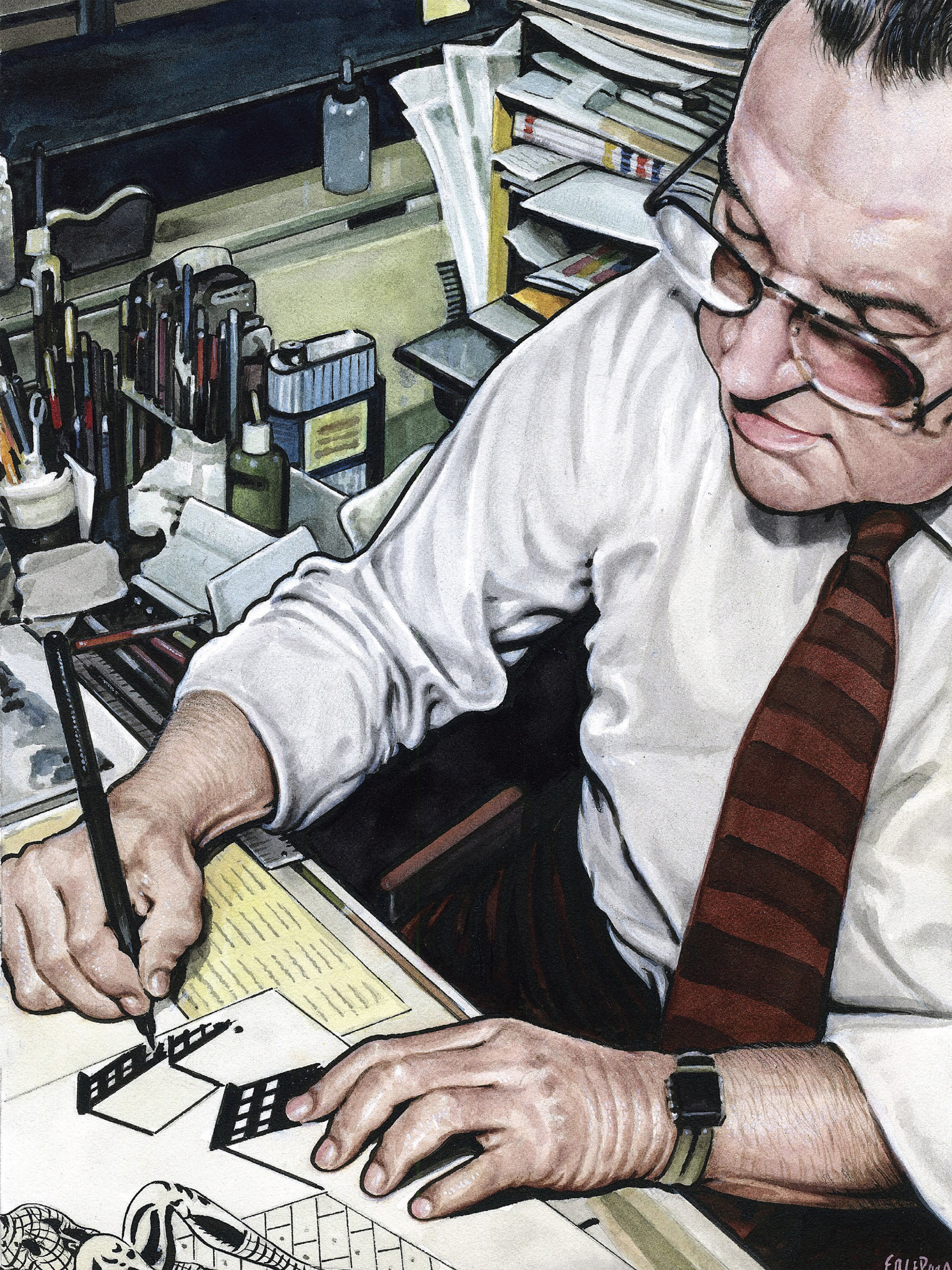 Read online More Heroes of the Comics: Portraits of the Legends of Comic Books comic -  Issue # TPB (Part 2) - 62