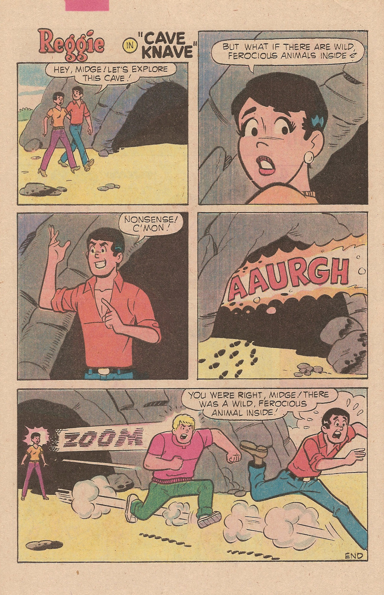 Read online Reggie's Wise Guy Jokes comic -  Issue #55 - 8