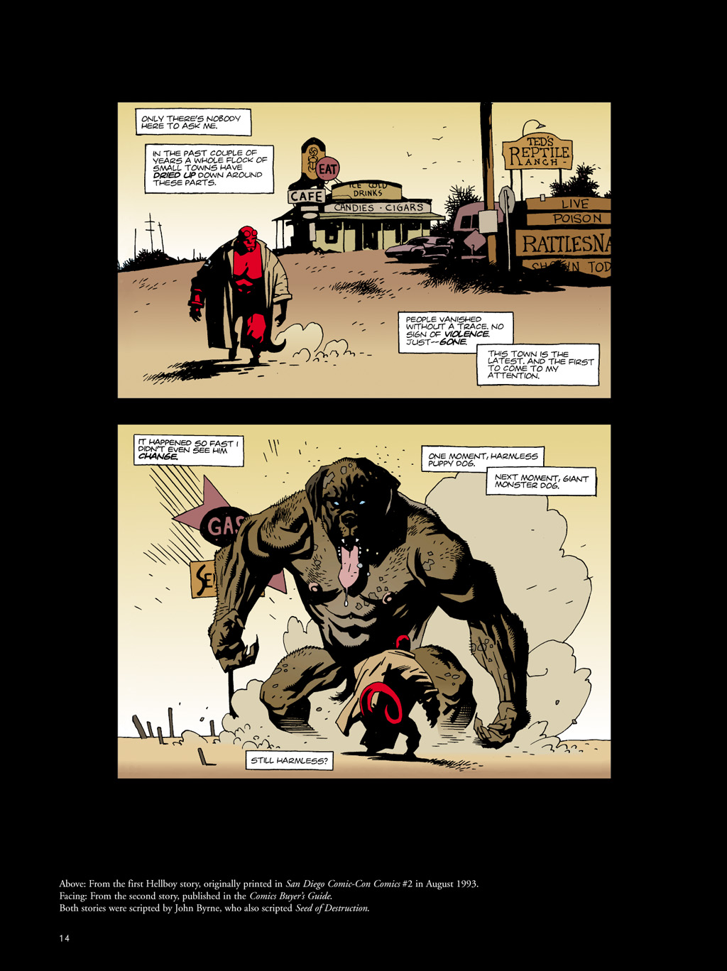 Read online The Art of Hellboy comic -  Issue # TPB - 15