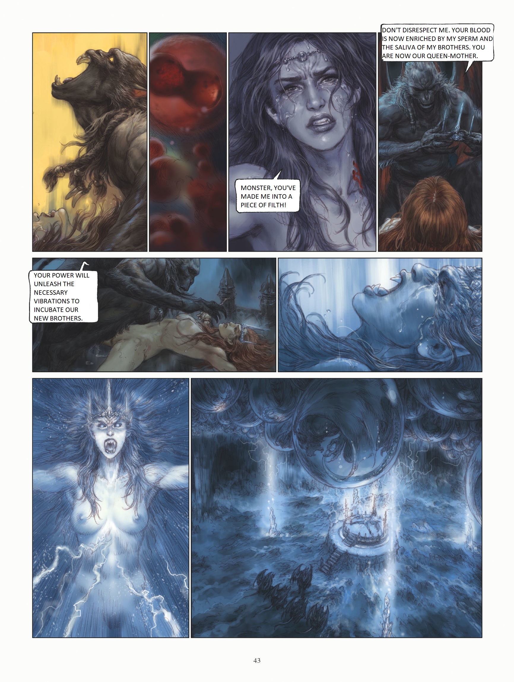 Read online Royal Blood comic -  Issue #4 - 45