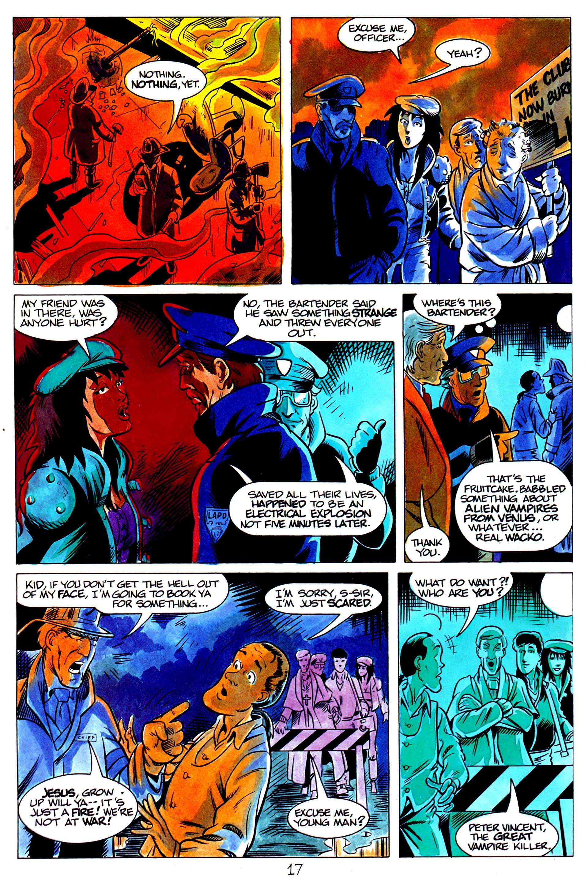 Read online Fright Night (1988) comic -  Issue #9 - 19