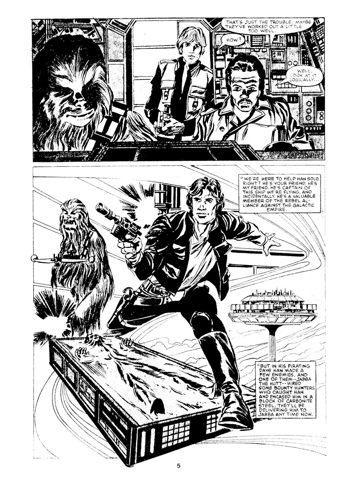 Read online Star Wars Weekly comic -  Issue #170 - 5