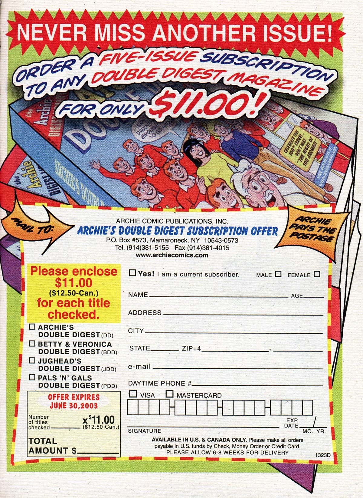 Read online Archie's Double Digest Magazine comic -  Issue #142 - 110