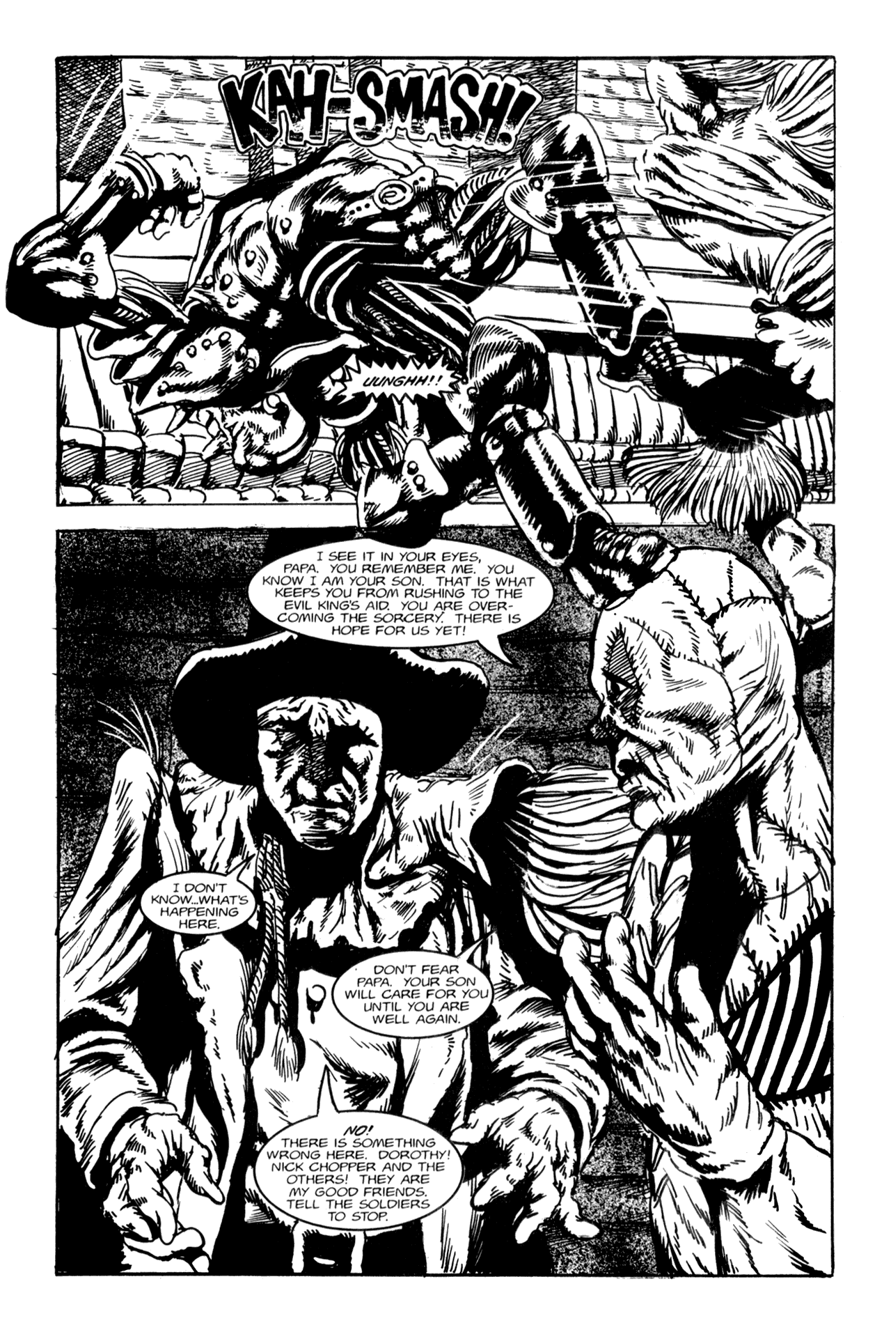 Read online Dark Oz comic -  Issue #1 - 31