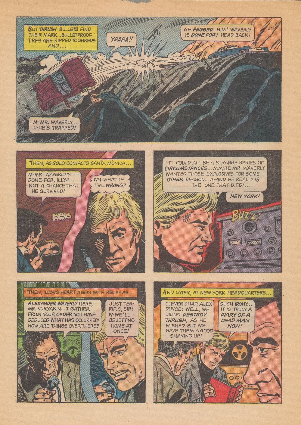 Read online The Man From U.N.C.L.E. comic -  Issue #12 - 32