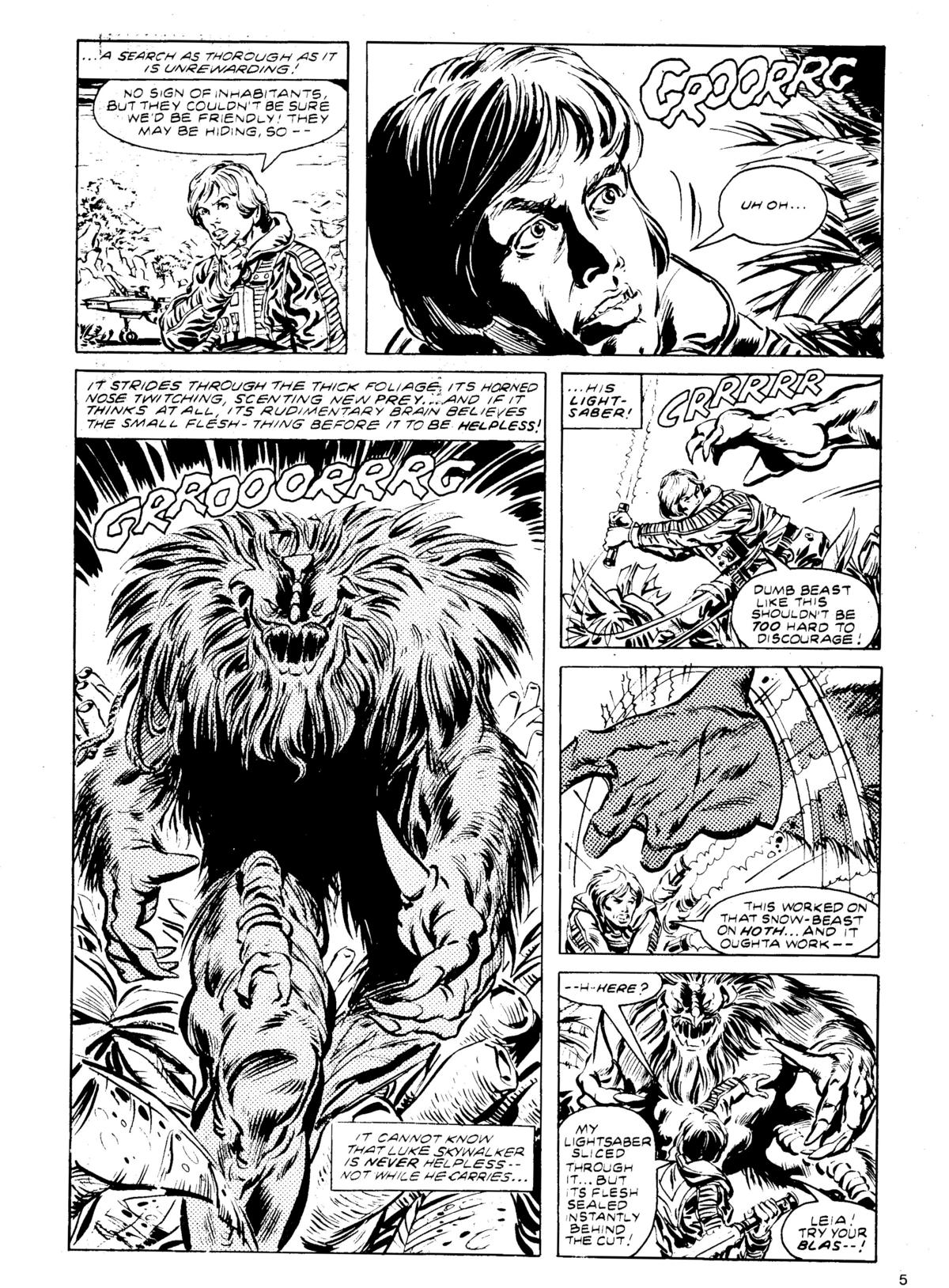 Read online Star Wars Weekly comic -  Issue #145 - 5