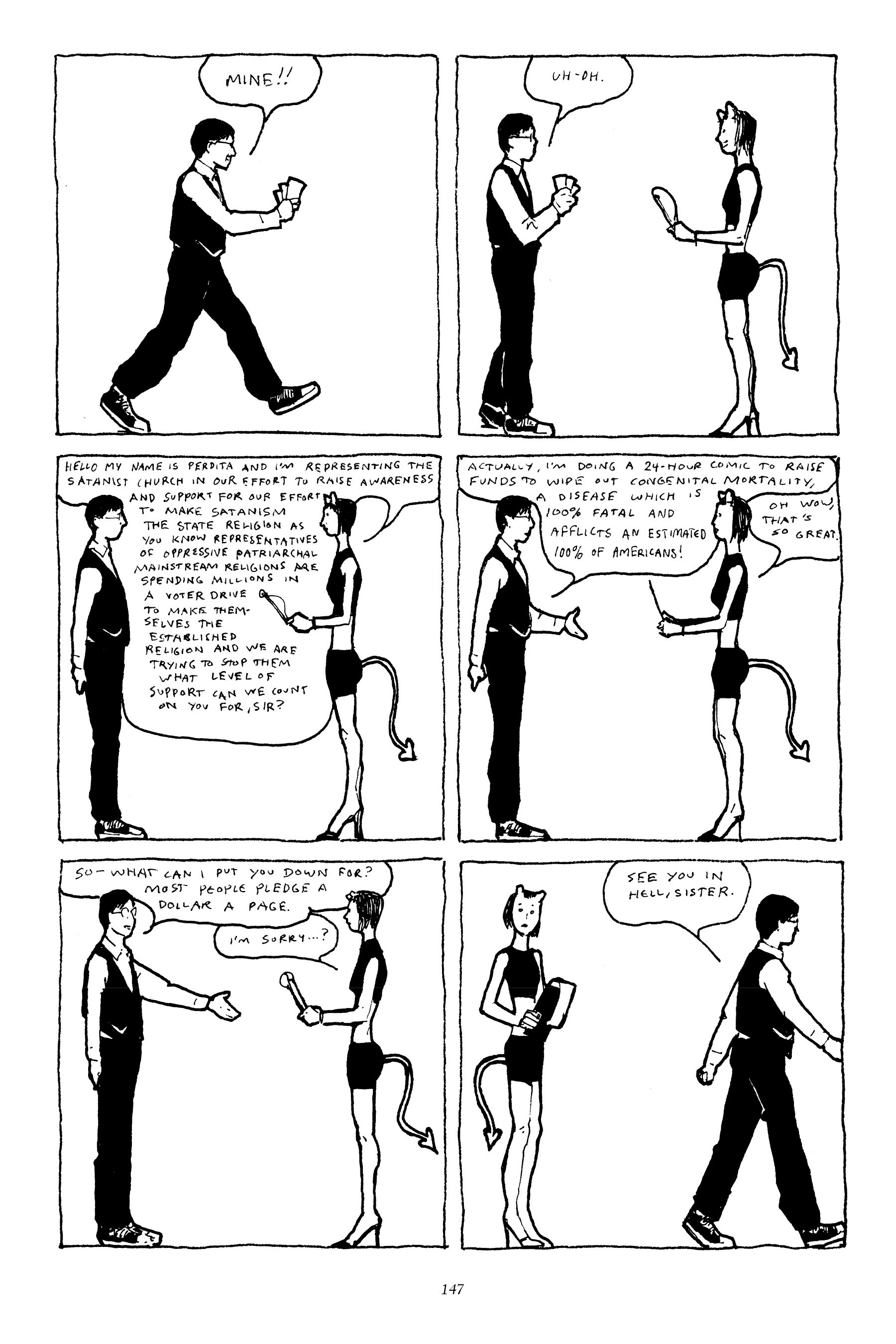 Read online Sleepless and Other Stories: David Chelsea’s 24-Hour Comics comic -  Issue # TPB (Part 2) - 49