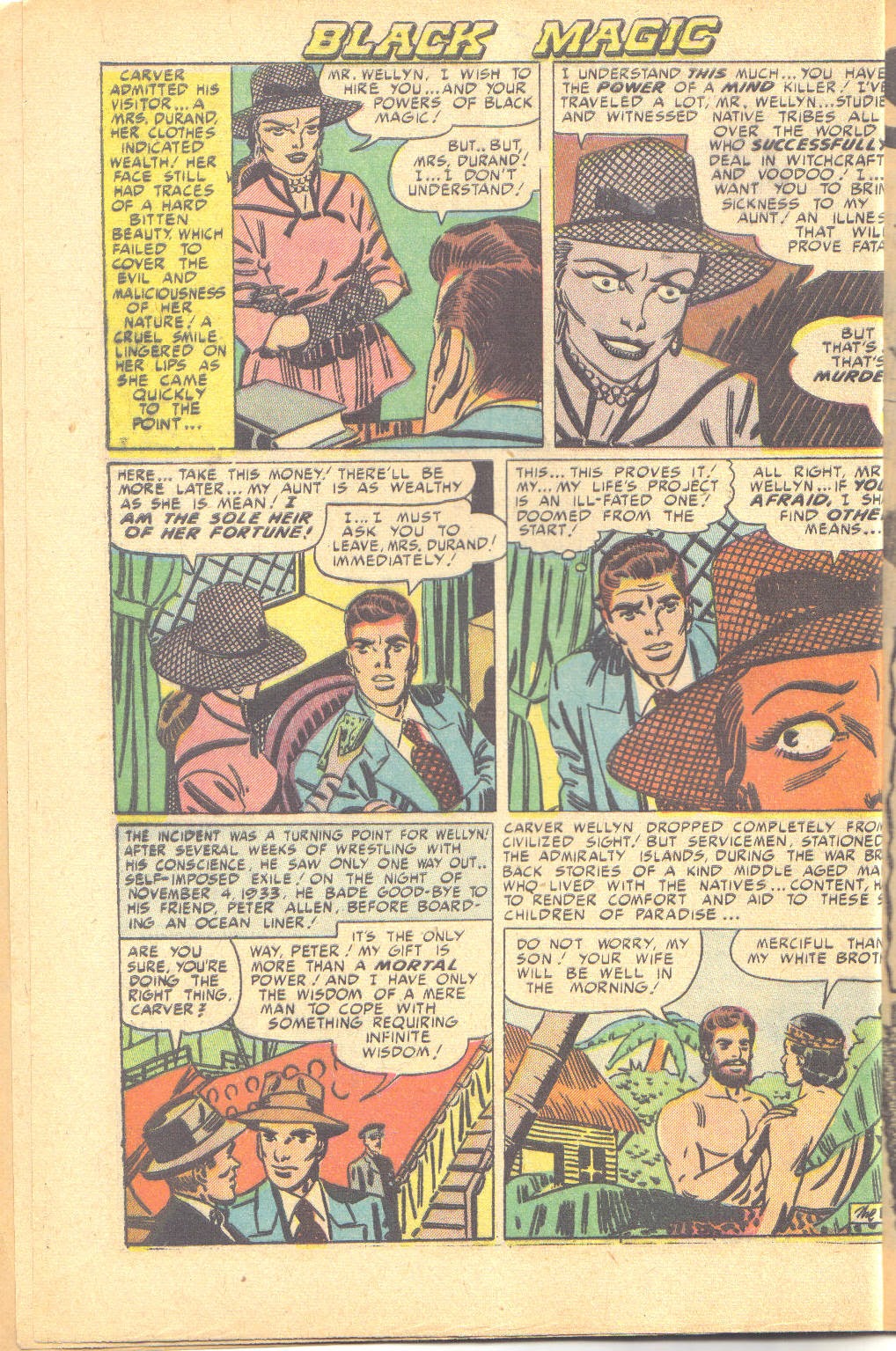 Read online Black Magic (1950) comic -  Issue #9 - 6