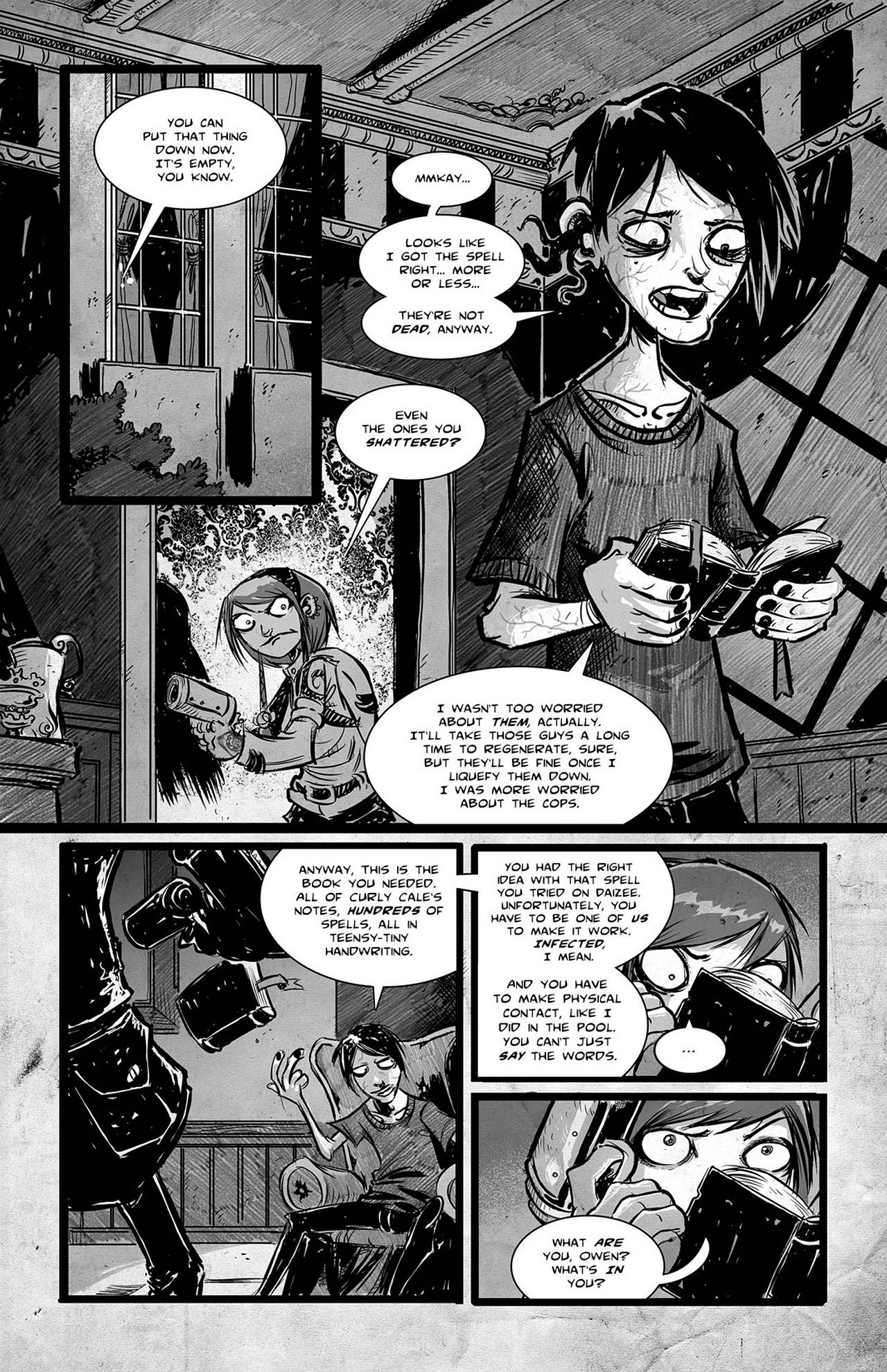 Read online Eldritch! comic -  Issue #6 - 11