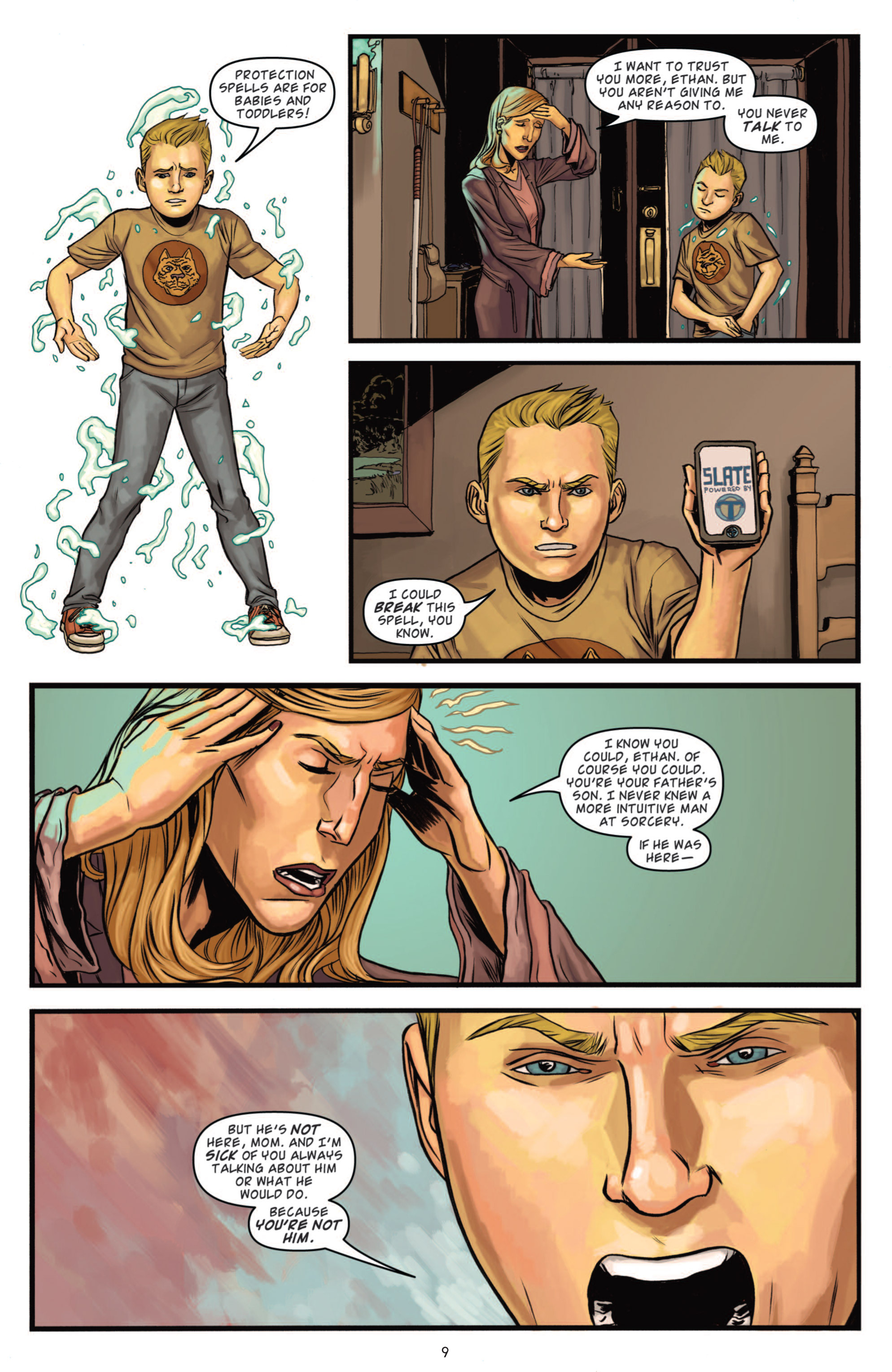 Read online Smoke And Mirrors comic -  Issue #4 - 10