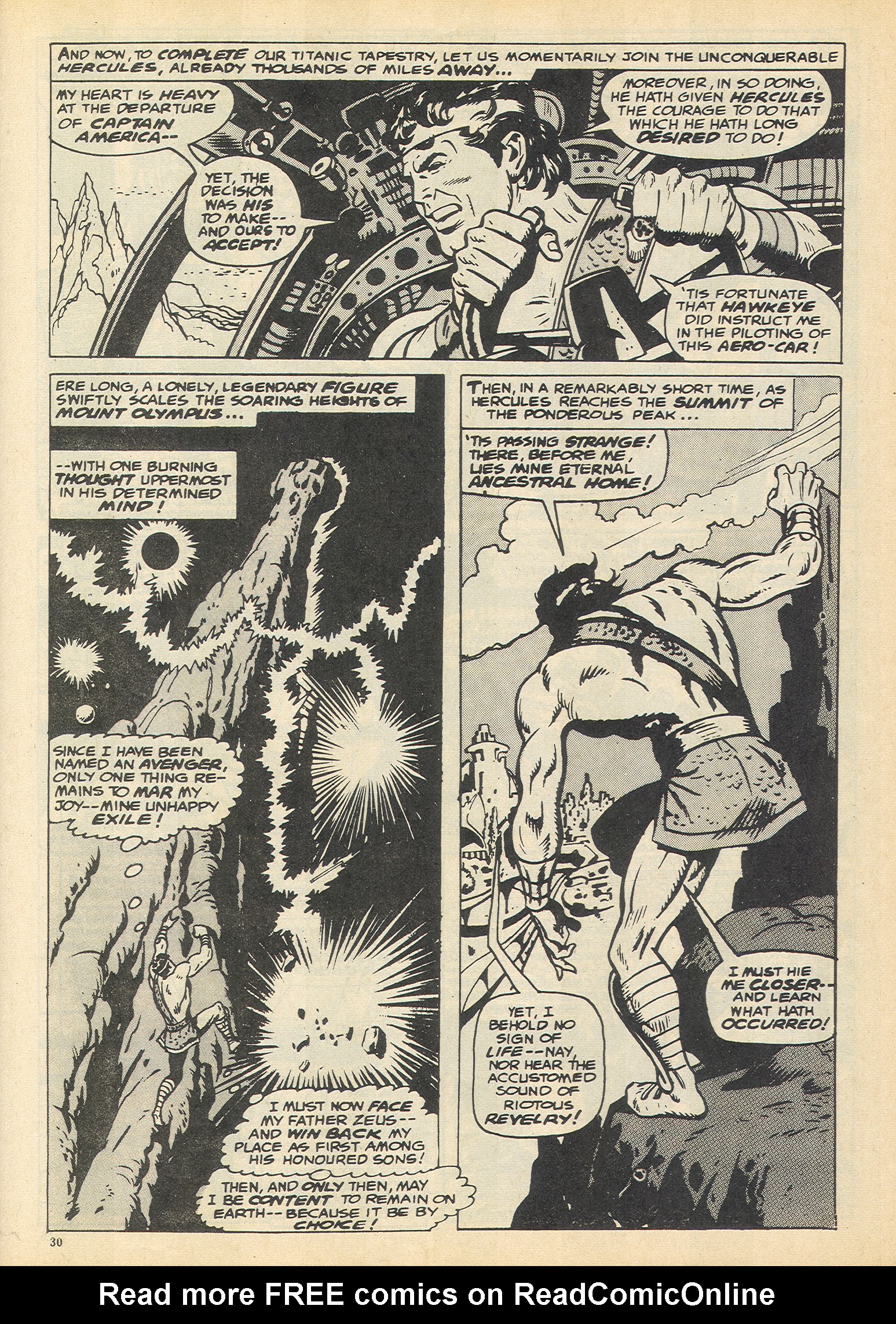 Read online The Avengers (1973) comic -  Issue #60 - 30