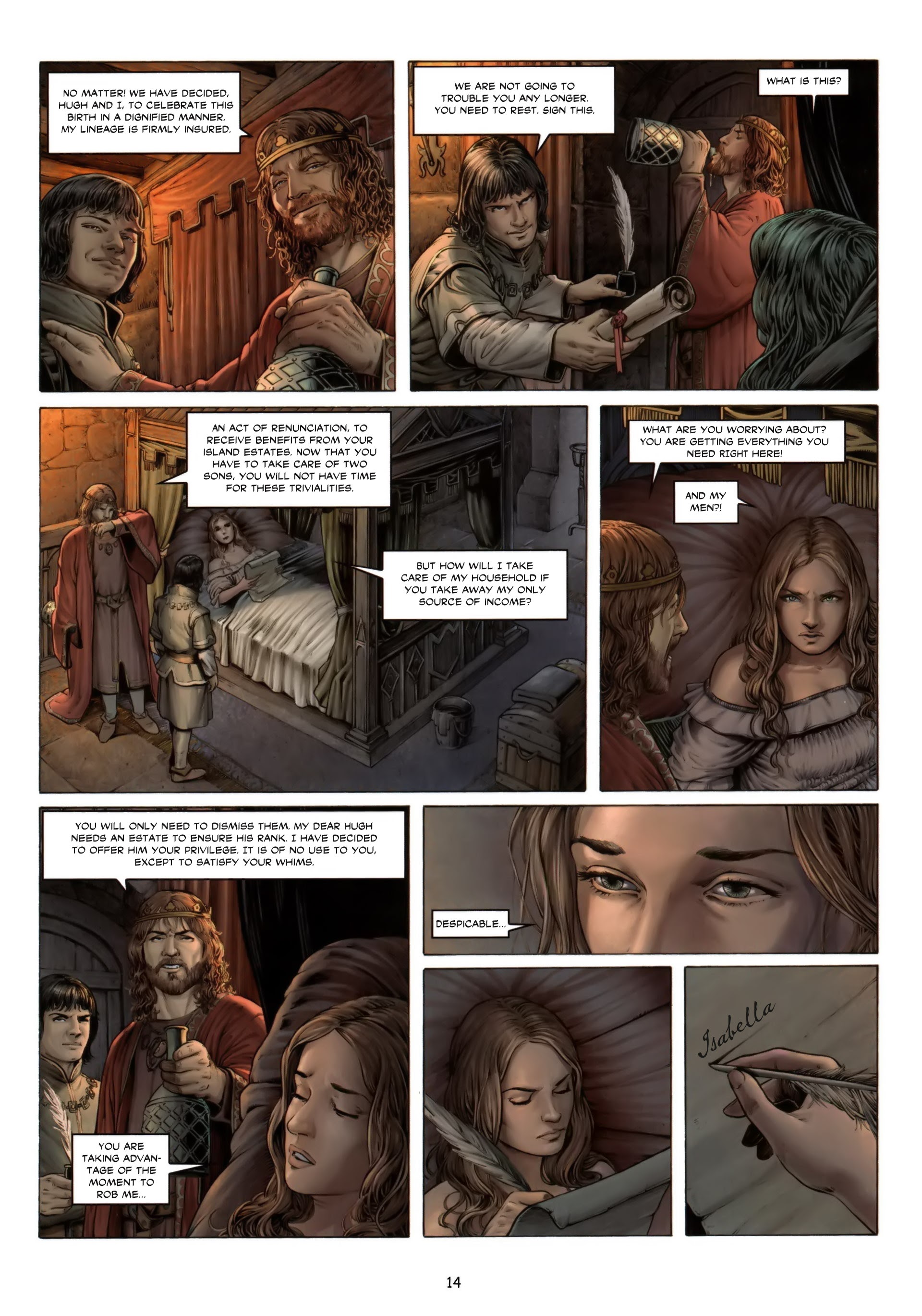 Read online Isabella: She-Wolf of France comic -  Issue #2 - 15