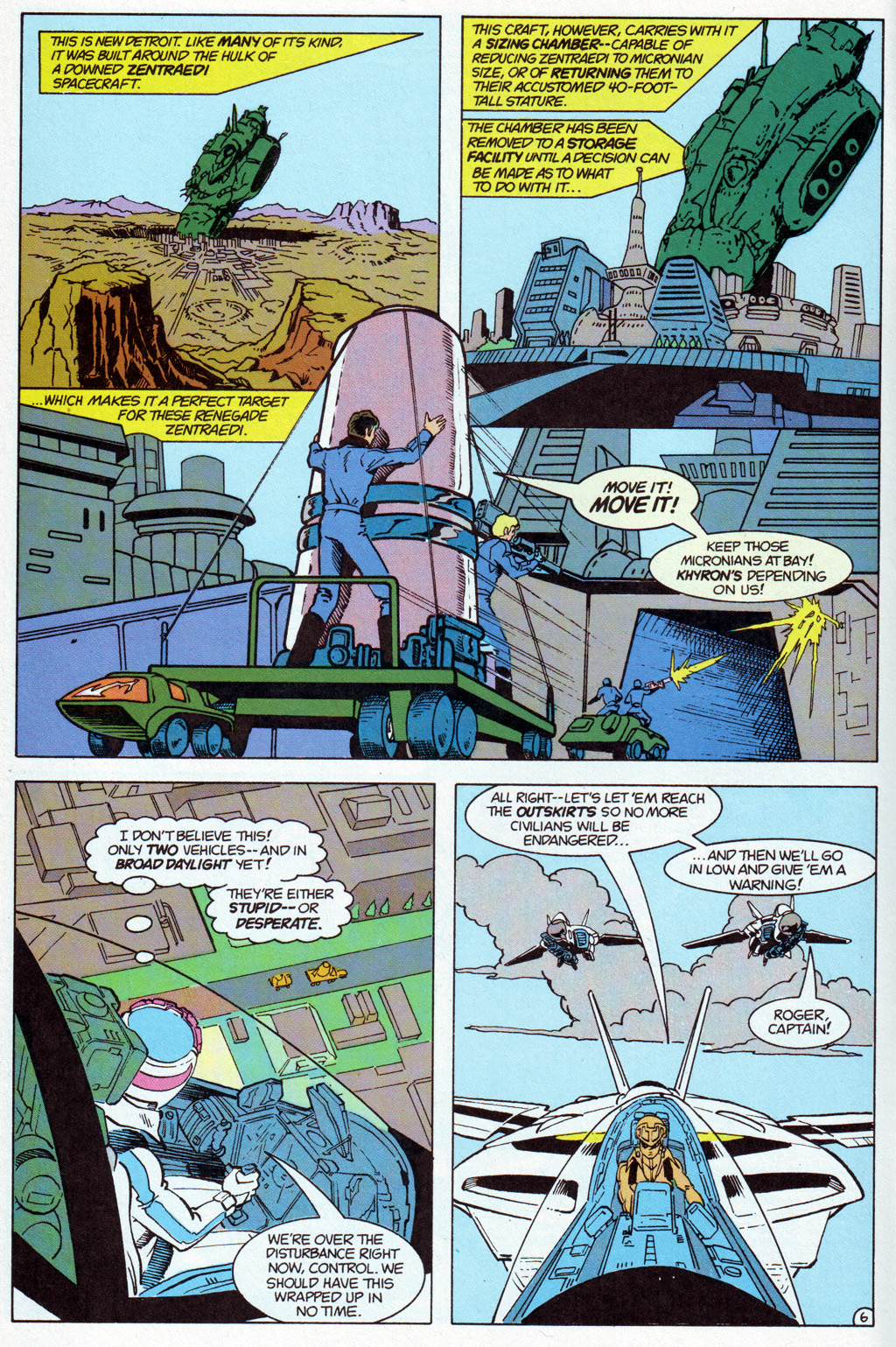 Read online Robotech The Macross Saga comic -  Issue #31 - 8